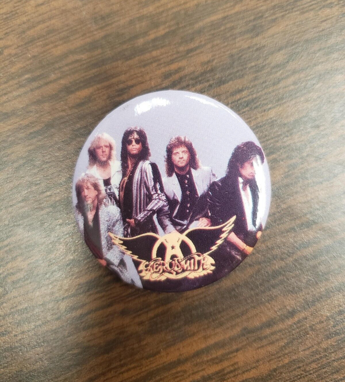 Aerosmith Vintage Pinback Button.