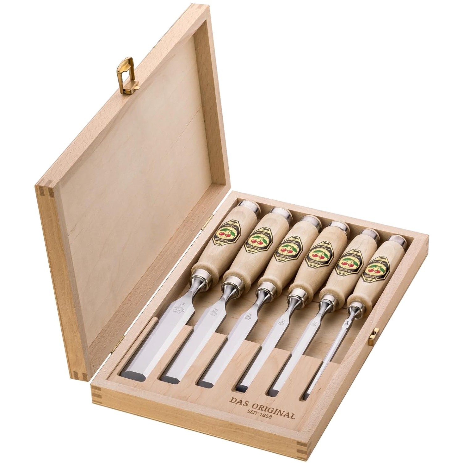 Two Cherries 6-Piece Chisel Set