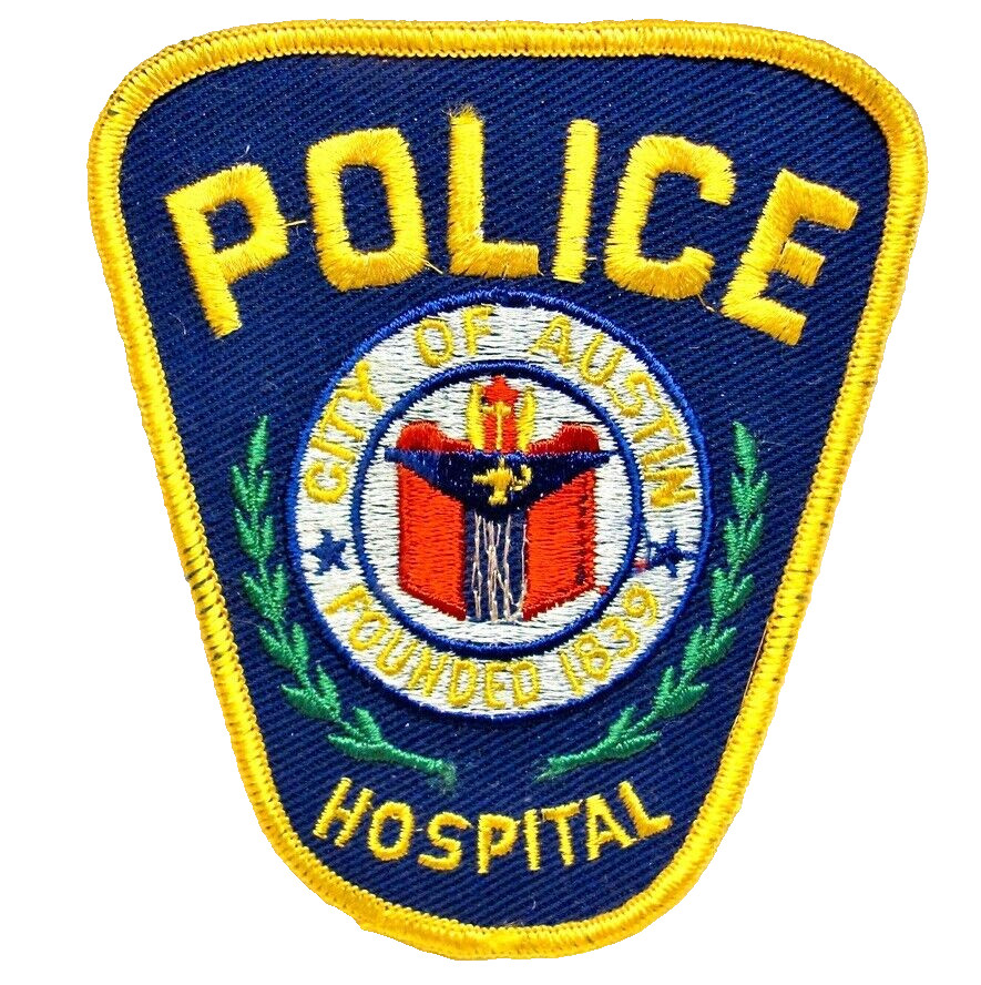 NEW- Vintage Austin Texas Hospital Police Patch