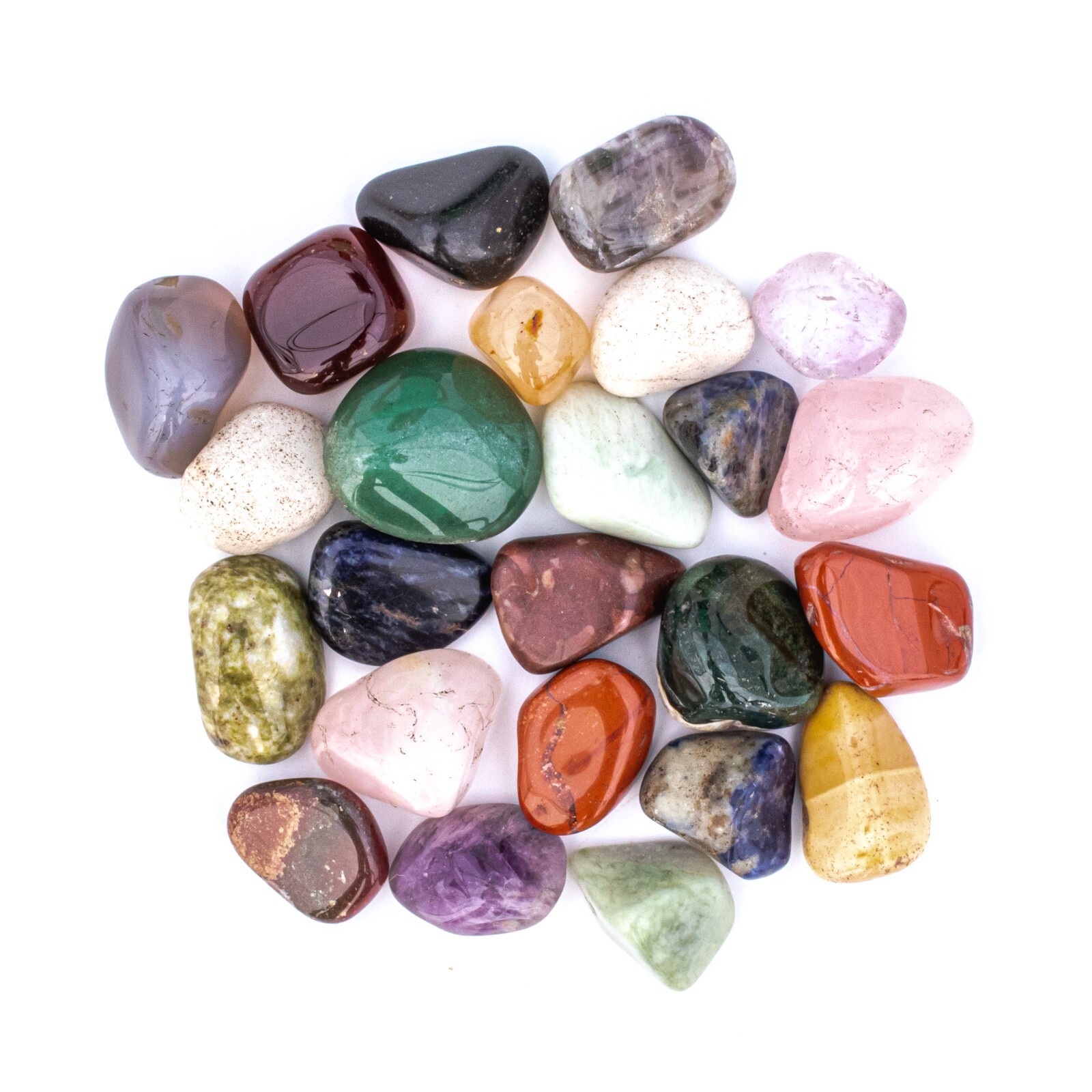 1/4 lb Tumbled Assorted Small Gemstone Mix 25-50 Stones Rock Crystals Bulk Gems 1/4 lb Tumbled Assorted Small Gemstone Mix 25-50 Stones Rock Crystals Bulk Gems