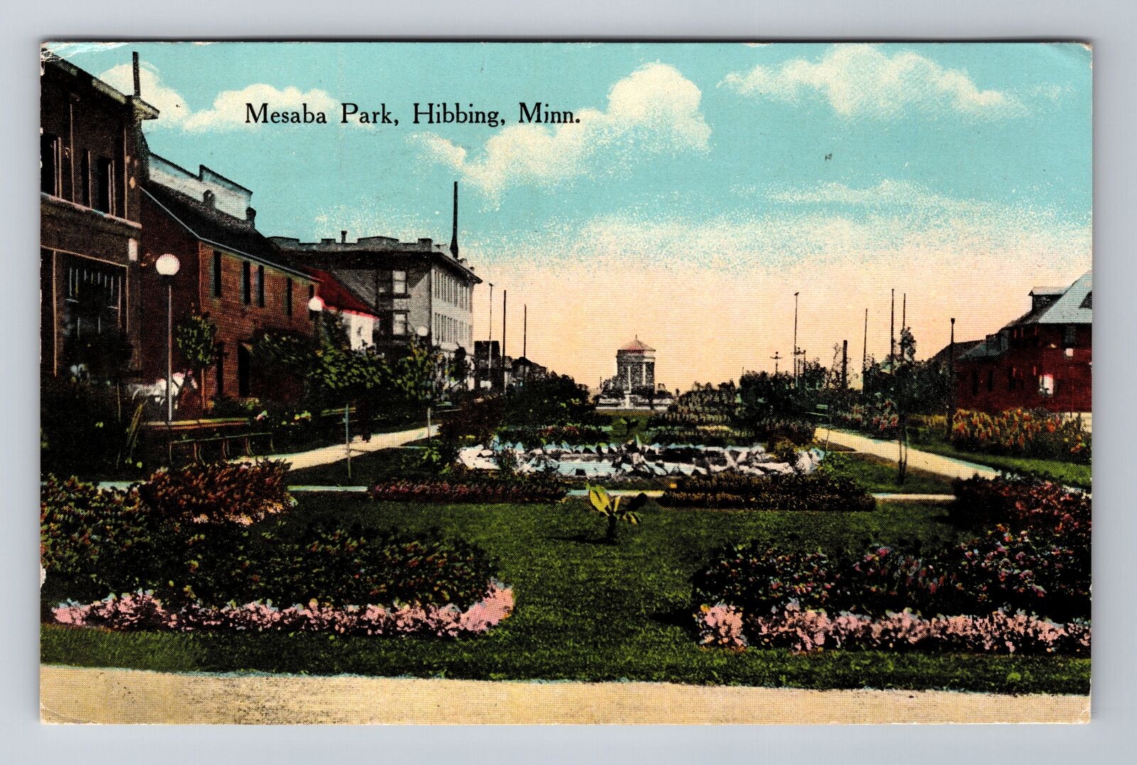 Hibbing MN-Minnesota, Mesaba Park, Antique, Vintage c1914 Souvenir Postcard