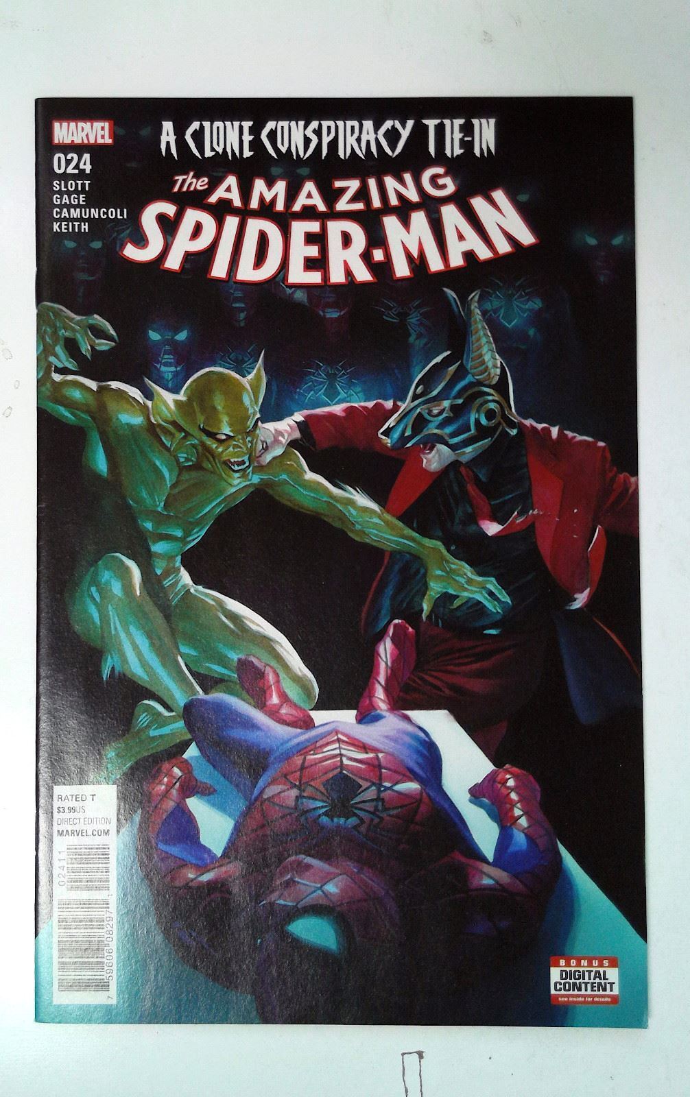 The Amazing Spider-Man #24 Marvel Comics (2017) 4th Series 1st Print Comic Book