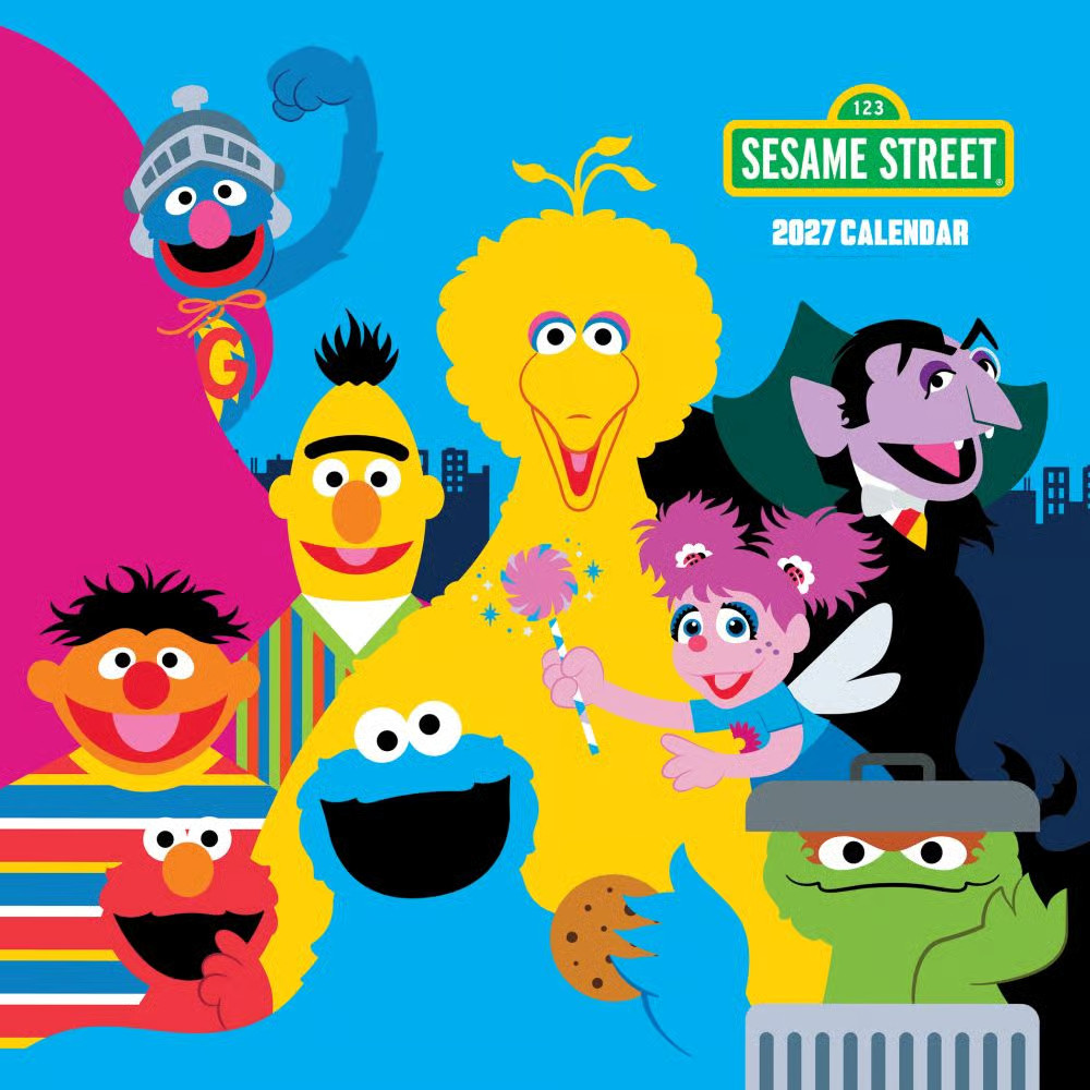 TF Publishing,  Sesame Street 2027 Mini Wall Calendar