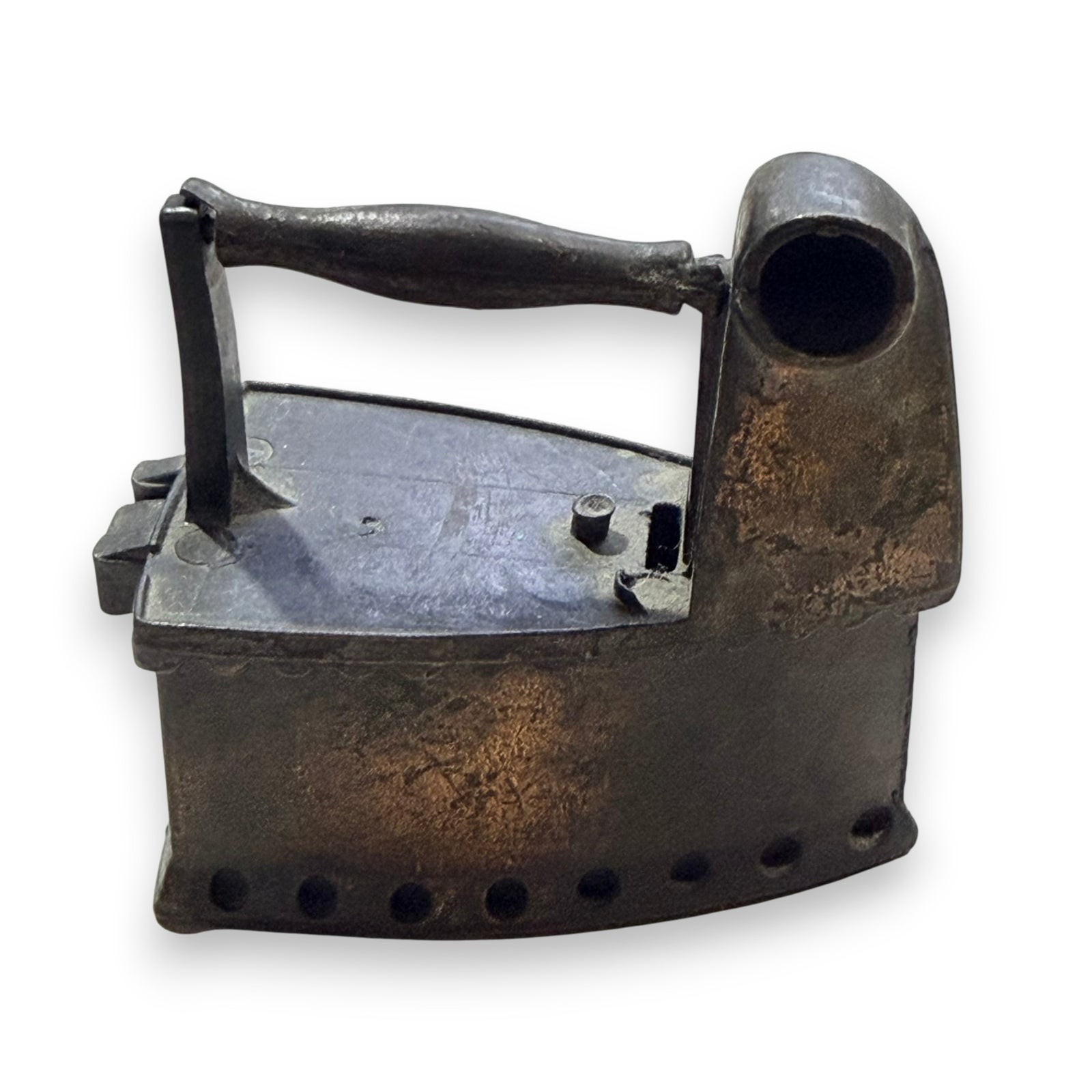 Vintage Durham Industries Miniature Sad Iron, Hong Kong, Hollie Hobbie