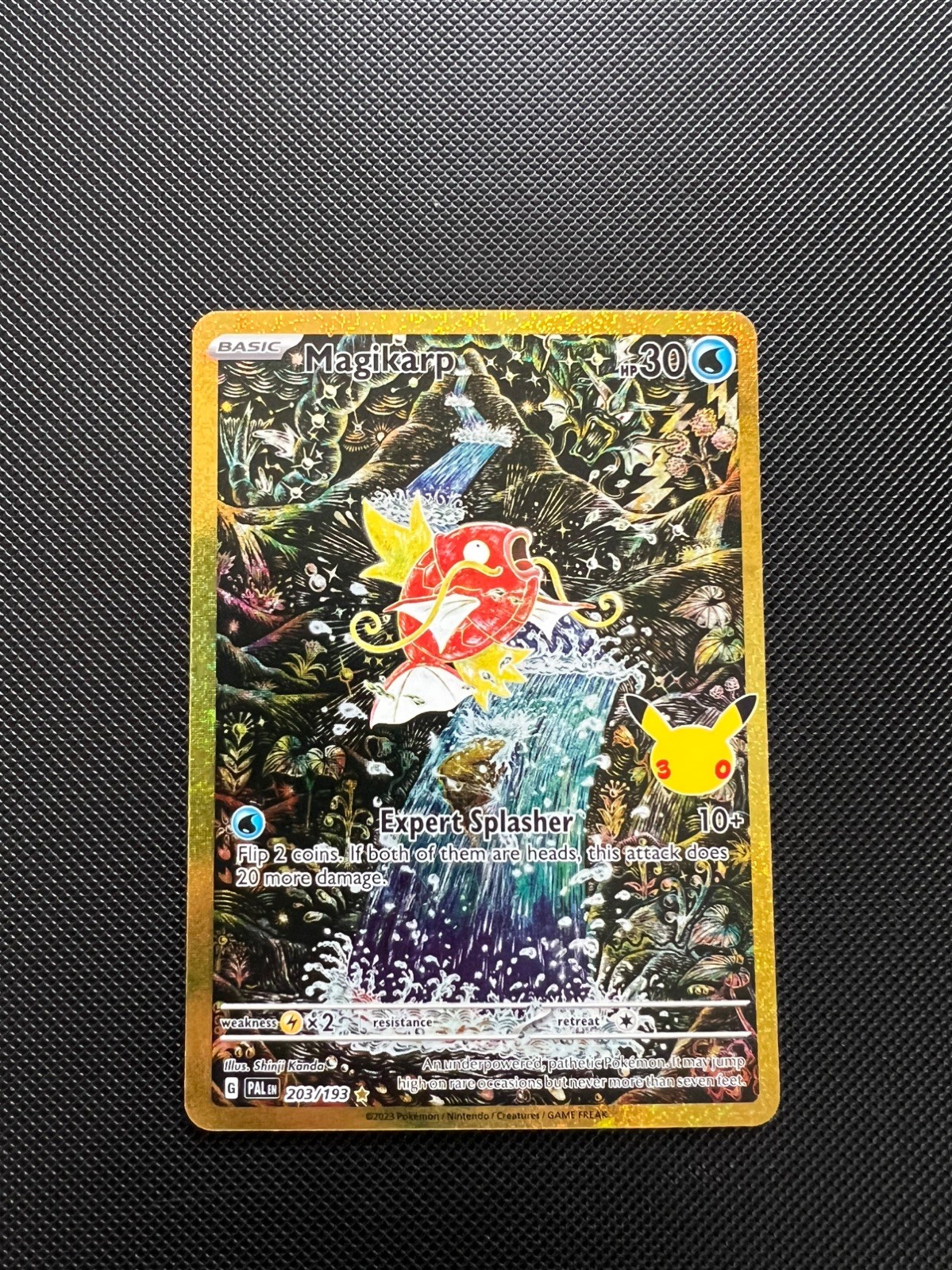 Magikarp 203/193 30th Celebration Pokémon TCG MINT