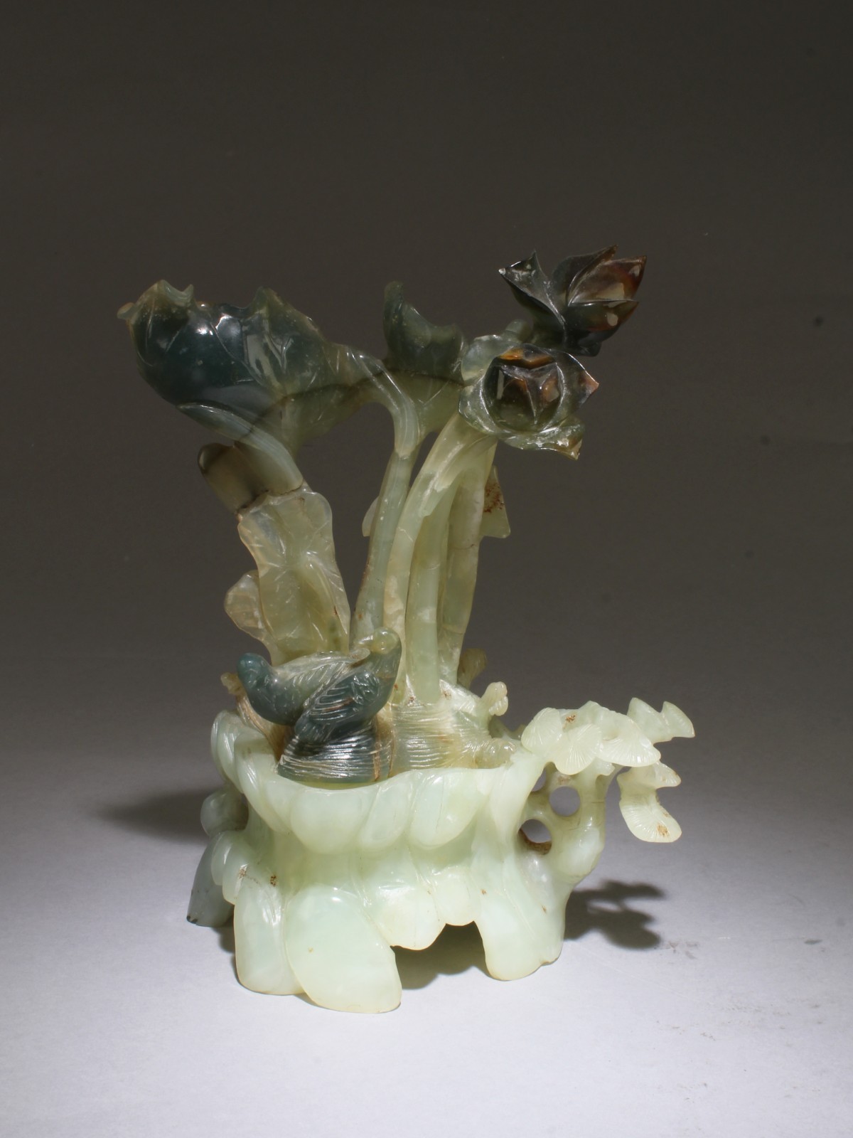 A Carved Jade Ornament A Carved Jade Ornament