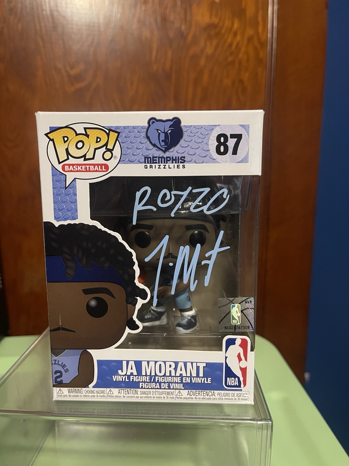 Funko Pop Ja Morant #87 Signed With Inscription— JSA COA — Rare