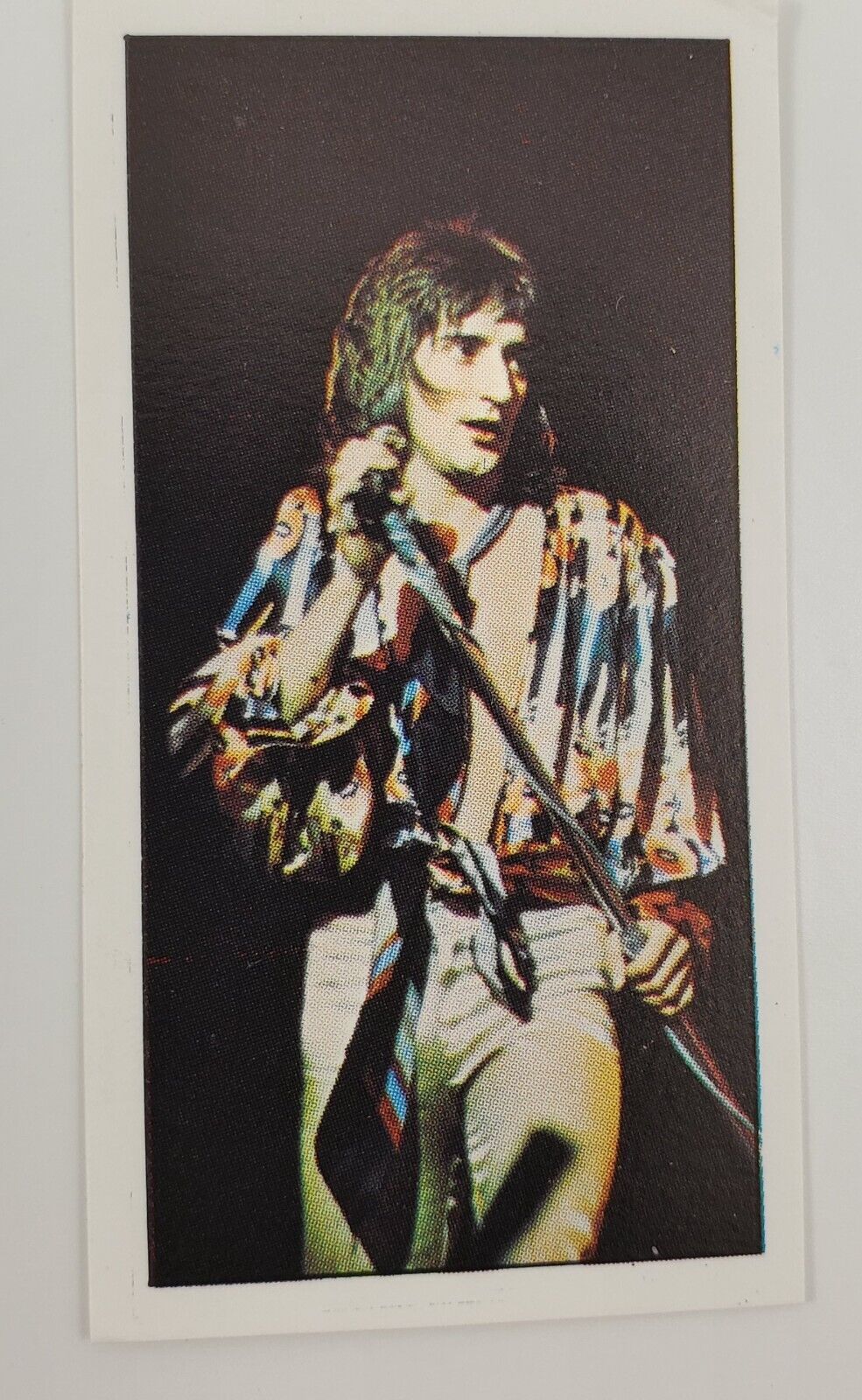 1974 Rod Stewart Card Geo. Bassett & Co. Pop Rock Music Stars