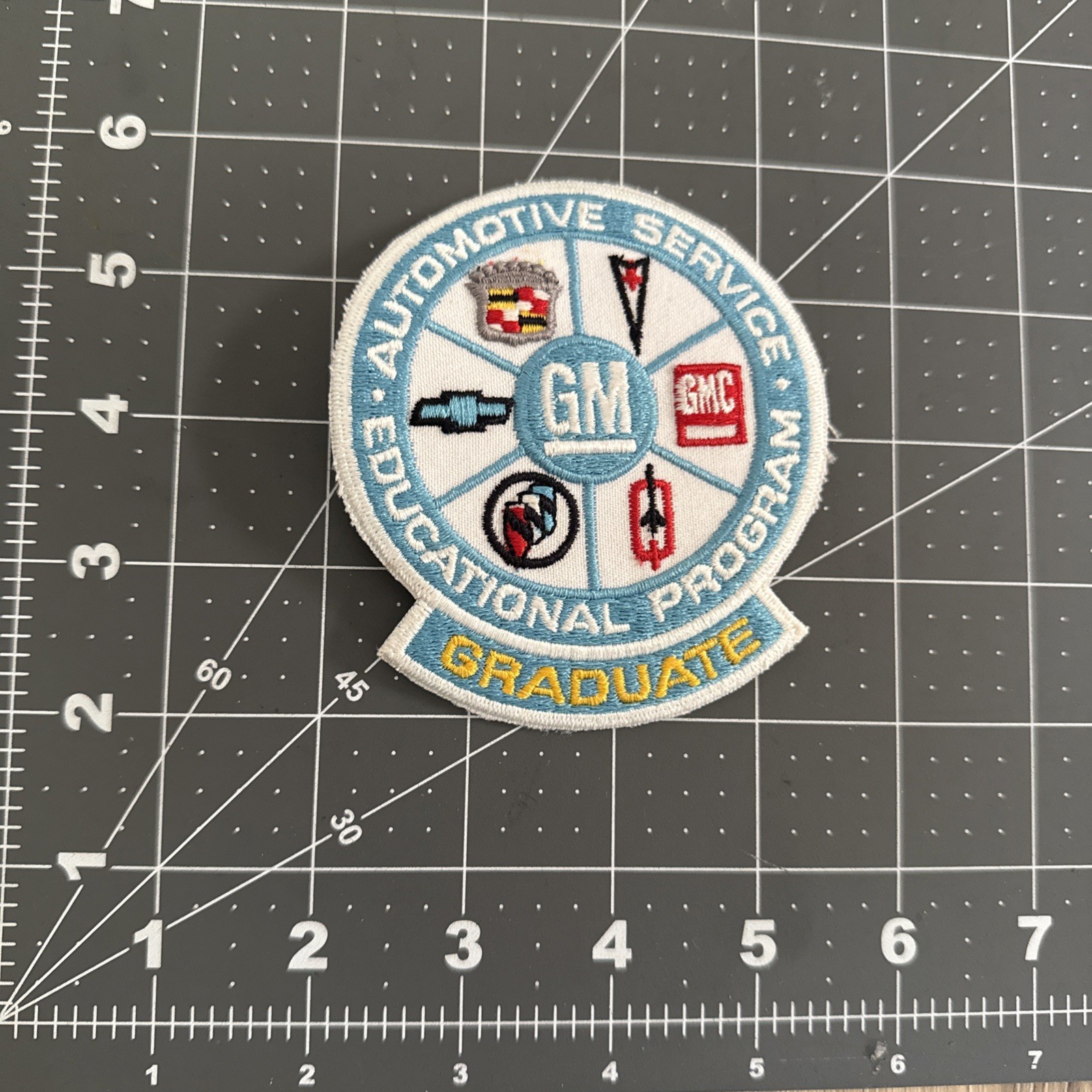 GM ASEP Graduate General Motors Automotive Service Educational Program Patch