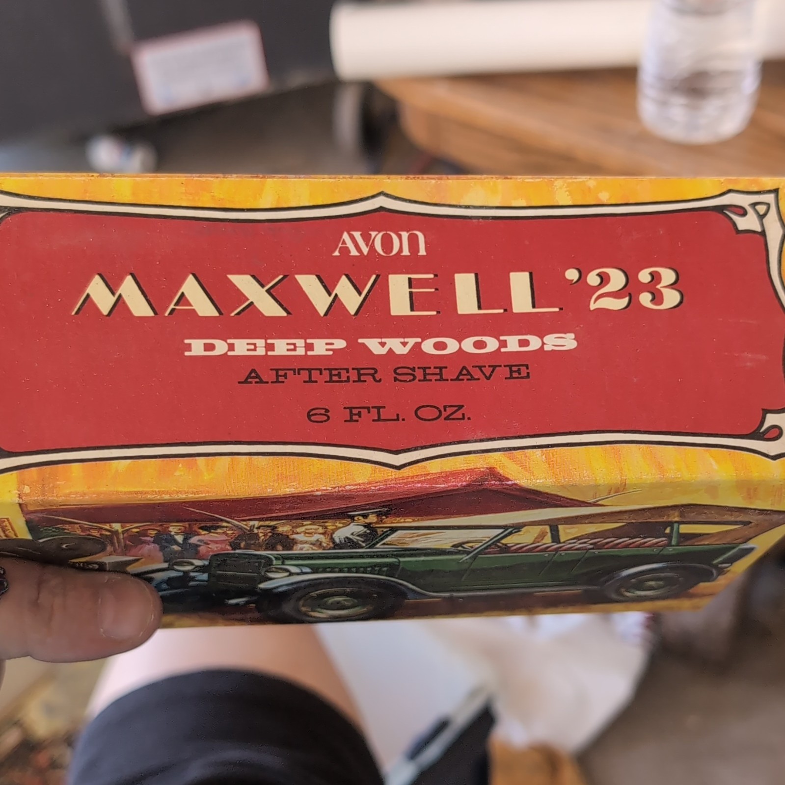 Avon Maxwell \'23 Deep Woods After Shave 6 fl oz Car Bottle w/ Box