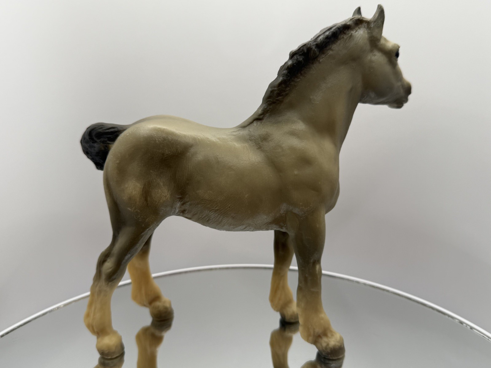 RARE Vintage Breyer Horses International #410284  Grey Clydesdale Foal 500 made