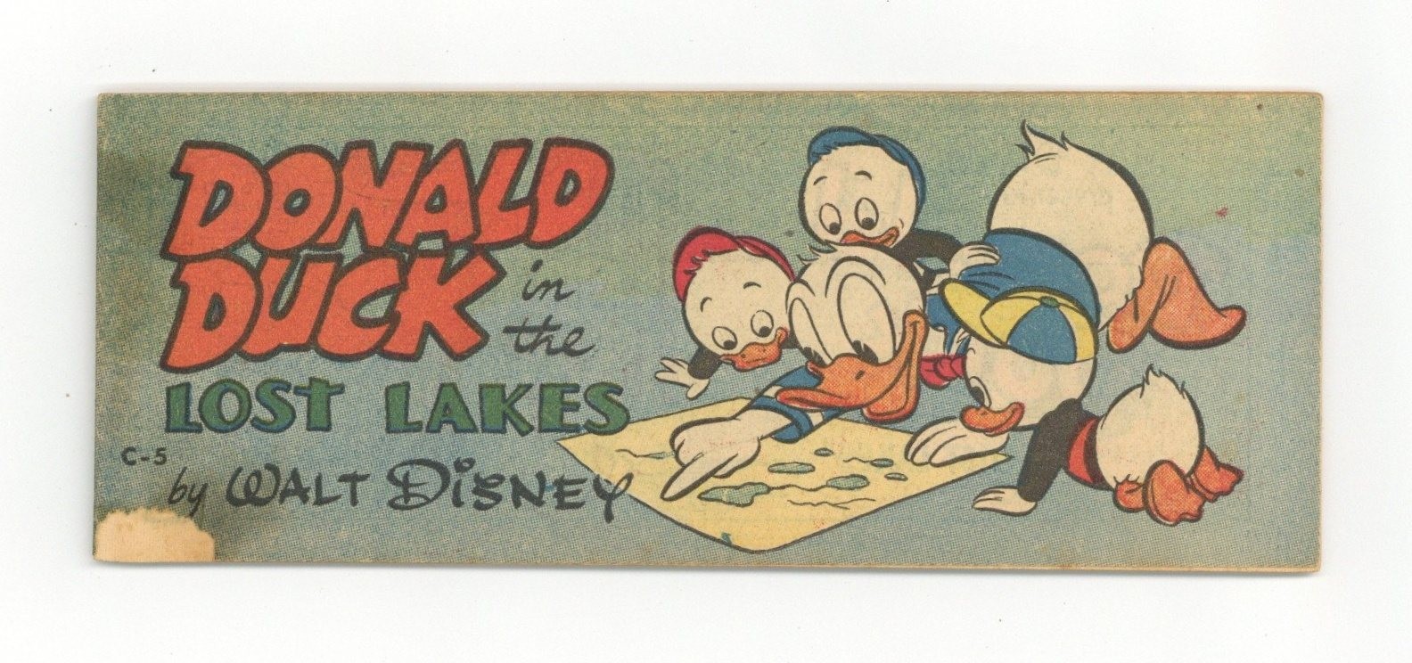 Donald Duck in the Lost Lakes Mini Comic #5 GD+ 2.5 1951 Low Grade