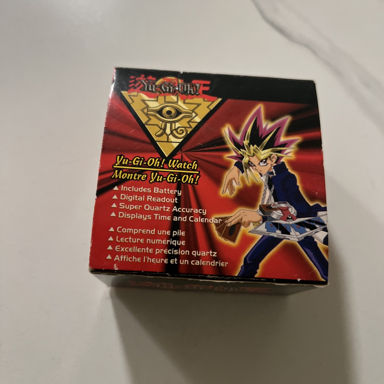Rare Vintage 1996 Yu-gi-oh Black Digital Watch Brand New Rare Vintage 1996 Yu-gi-oh Black Digital Watch Brand New