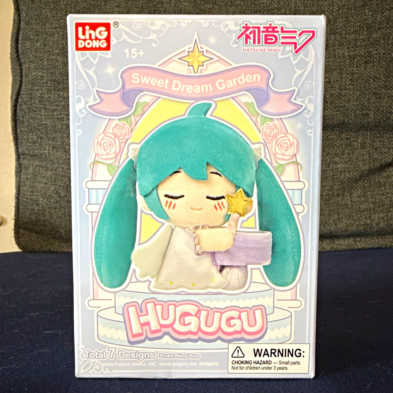 LING DONG Hatsune Miku Hugugu Sweet Dream Garden Plush Blind Box MK1801