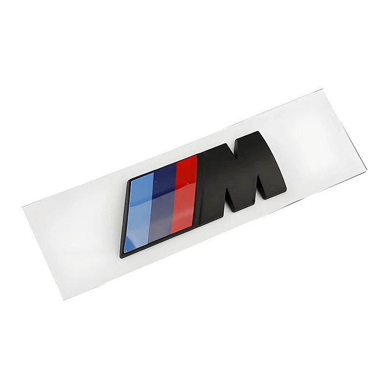 M Performance Sport Badge 3D Emblem Cerium gray, Logo Trunk Fender 5.5X2cm