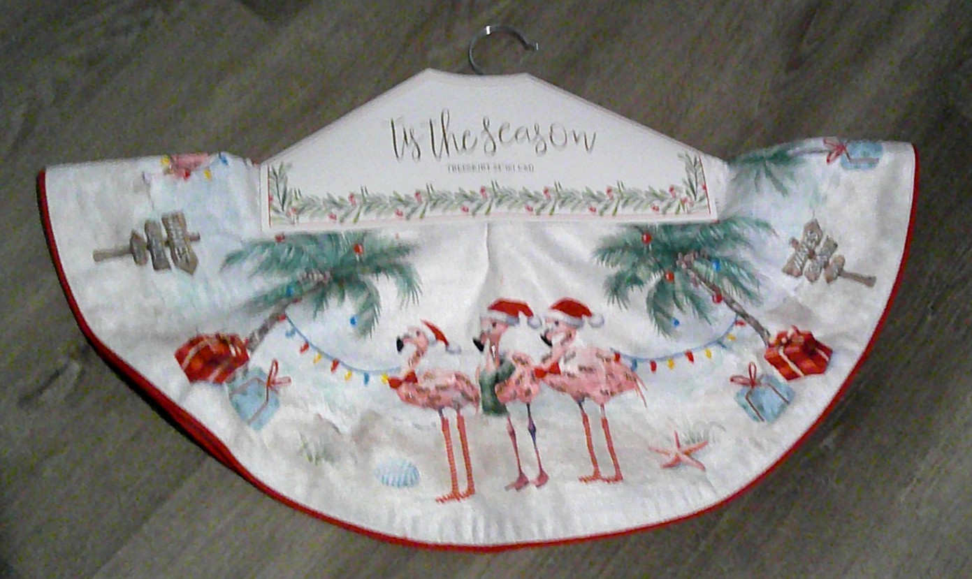 Mireille Designs Pink Flamingo Tabletop 24\