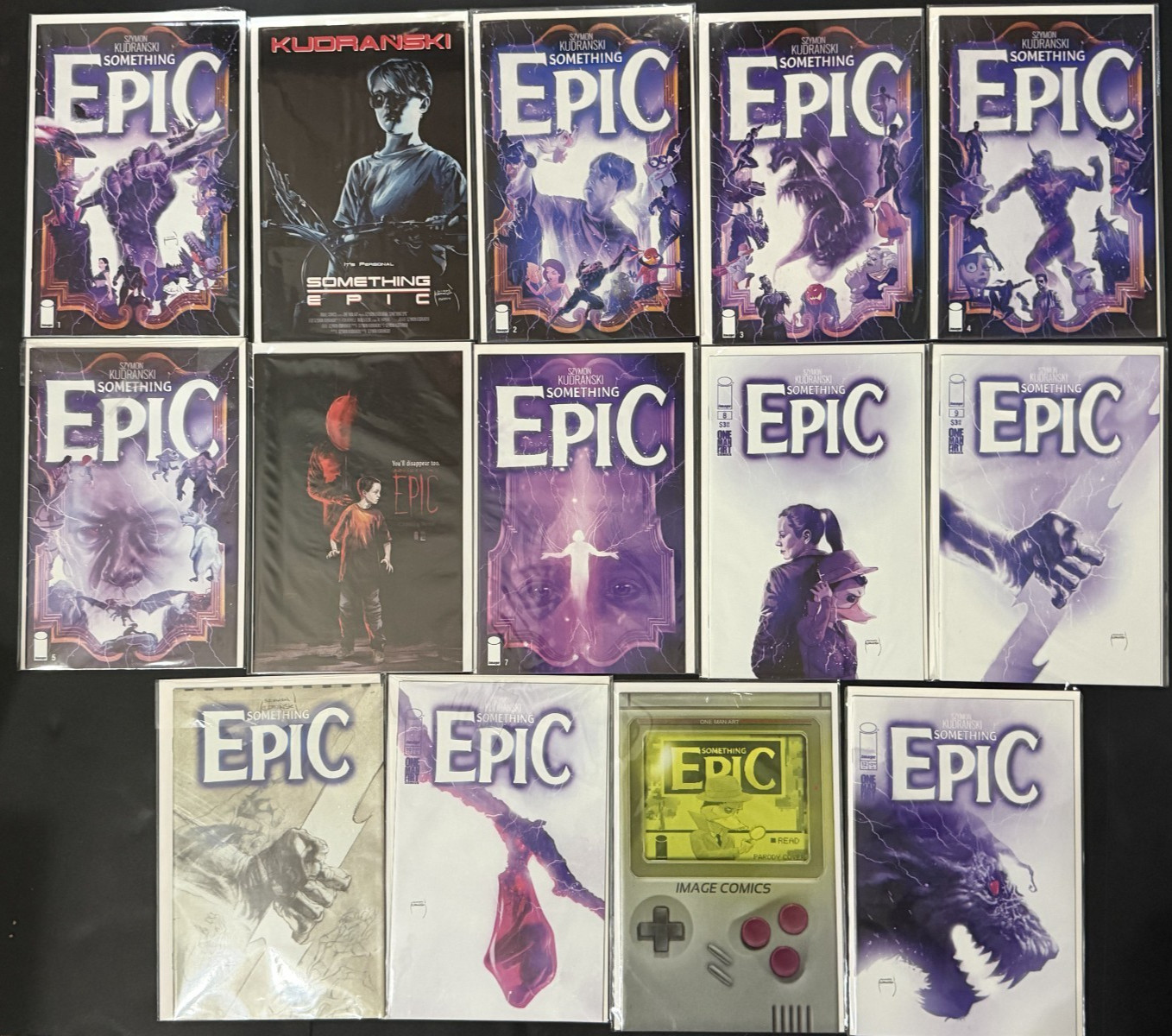 SOMETHING EPIC 1-12 COMPLETE RUN IMAGE COMICS NM 9.4 2023  Szymon Kudranski
