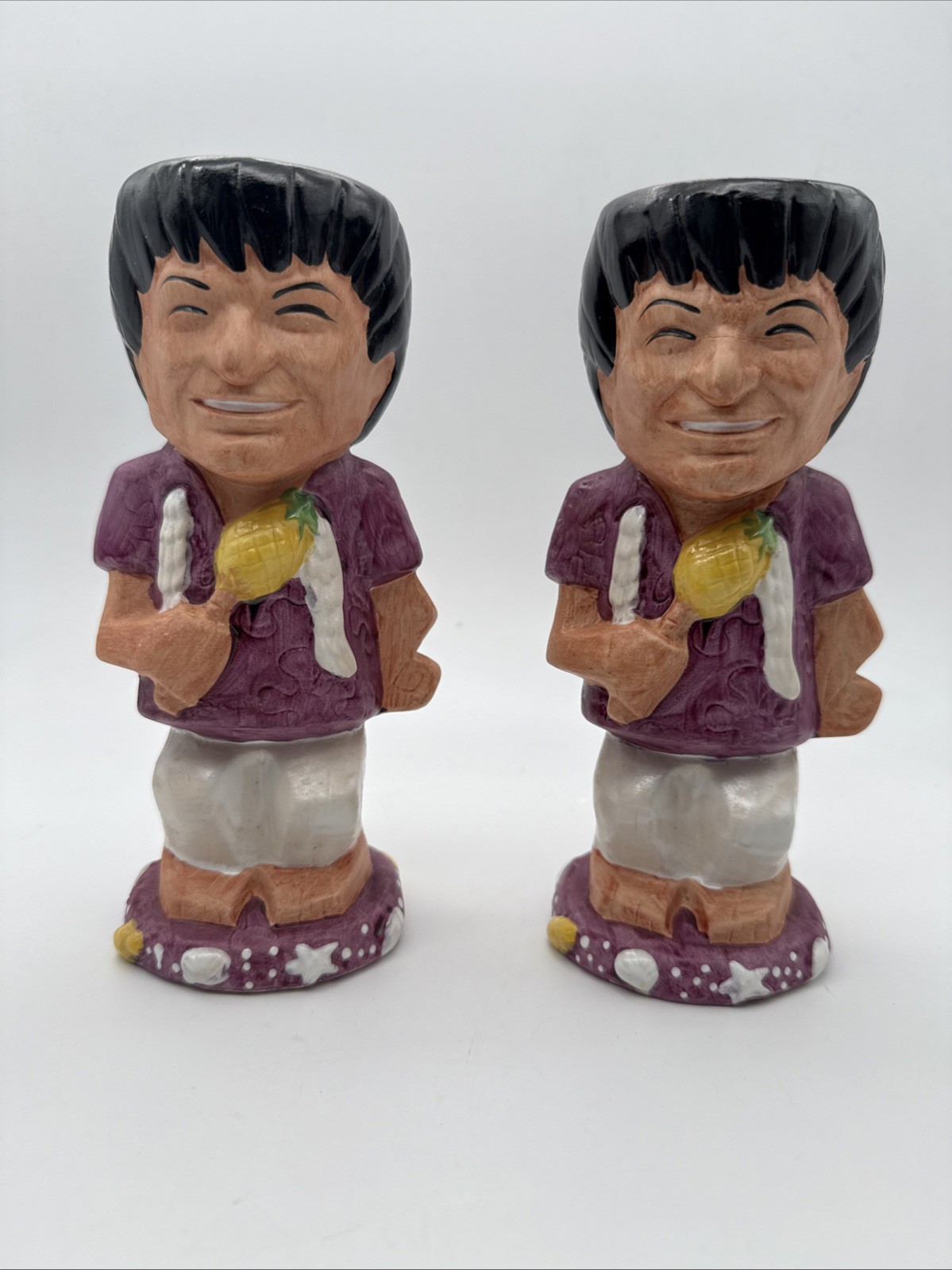 2 ~ RARE Don Ho Tiki Mug Thor 2006 Tiki Farm Hawaii Celebrity Singer 8\'