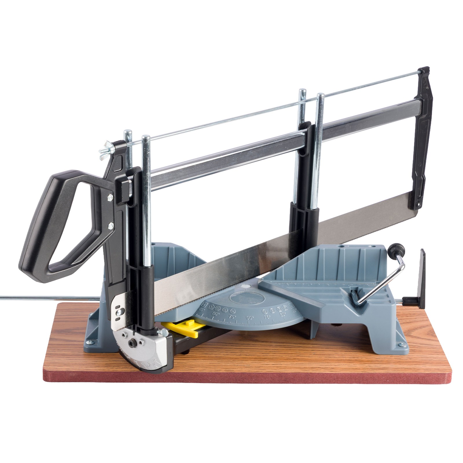 Compact Miter Box and Saw Set 600mm, Precision Angle Cutting