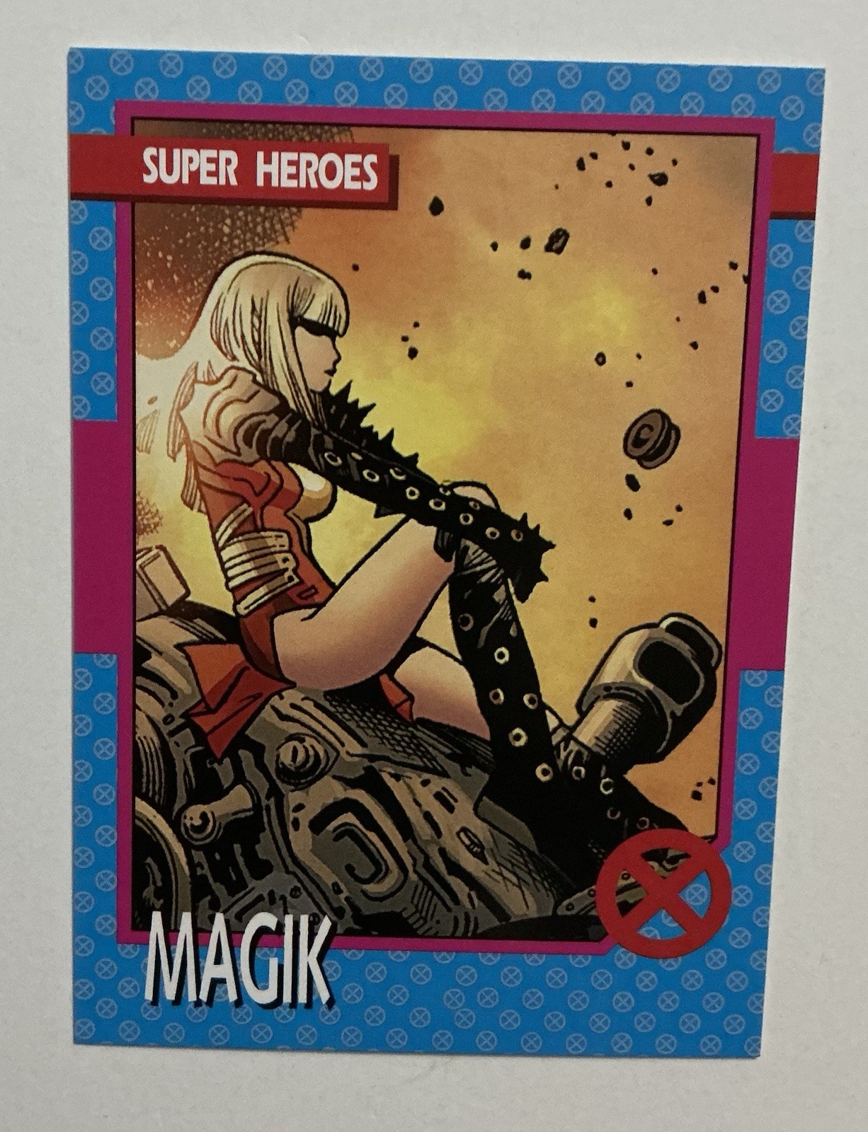2015 Marvel Fleer Retro 1992 Impel 10 Magik Olivier Copiel Upper Deck 2015 Marvel Fleer Retro 1992 Impel 10 Magik Olivier Copiel Upper Deck