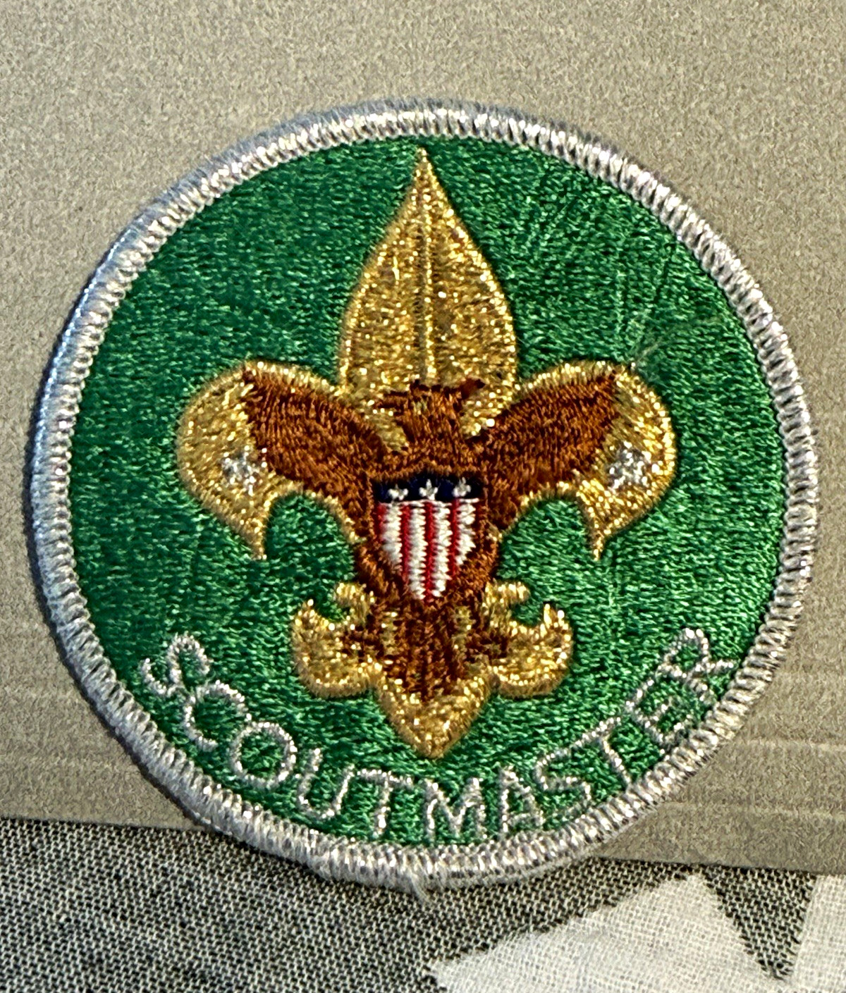 Vintage BSA Scoutmaster Patch 3