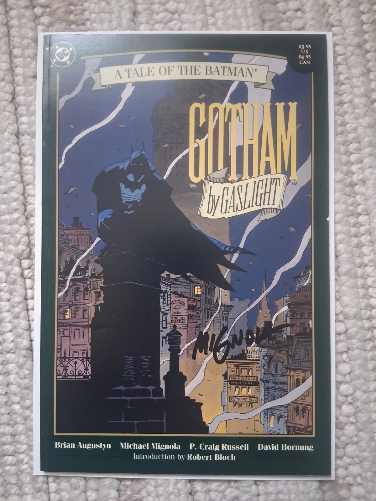 Batman:Gotham by Gaslight Signed Mike Mignola
