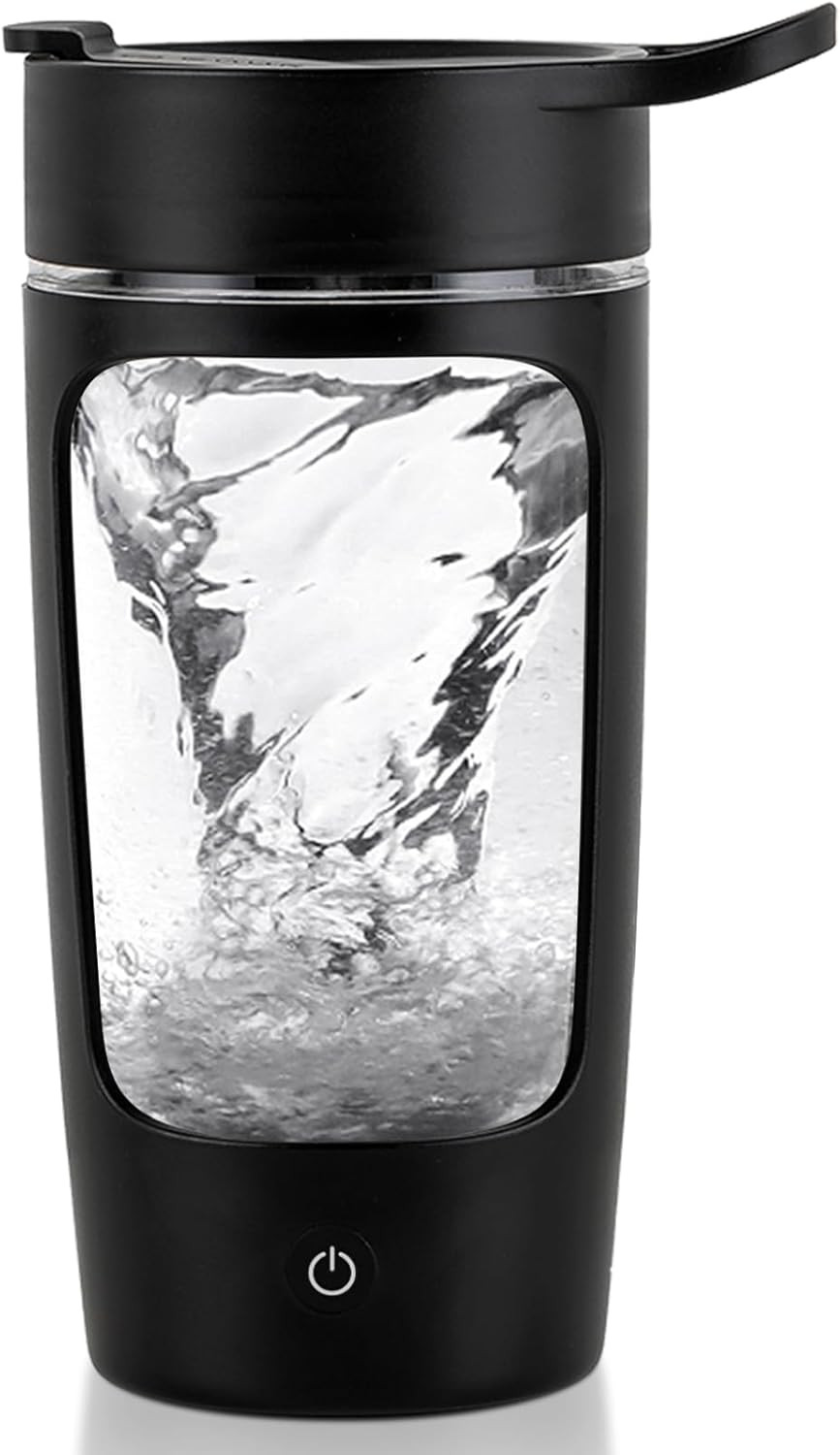 Electric Shaker Bottle, Made with Tritan - BPA Free - Portable Mixer Cup/Usb Rec