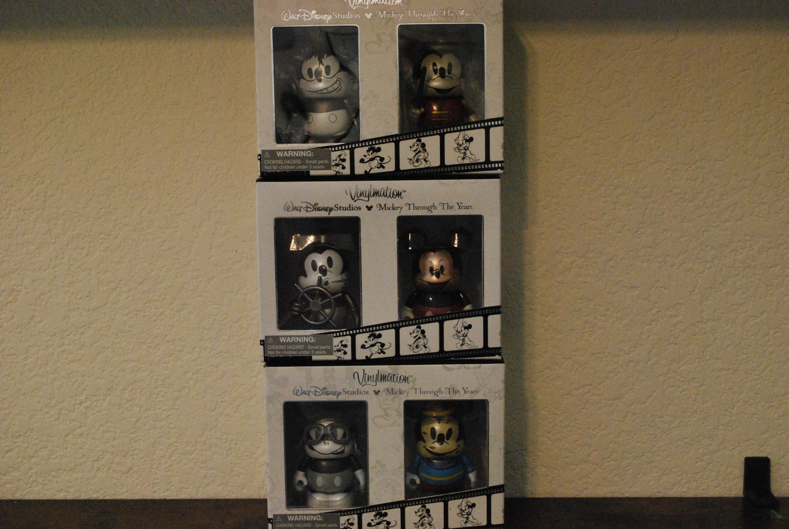 Disney Vinylmation Mickey Through the Years (3 Two-packs)