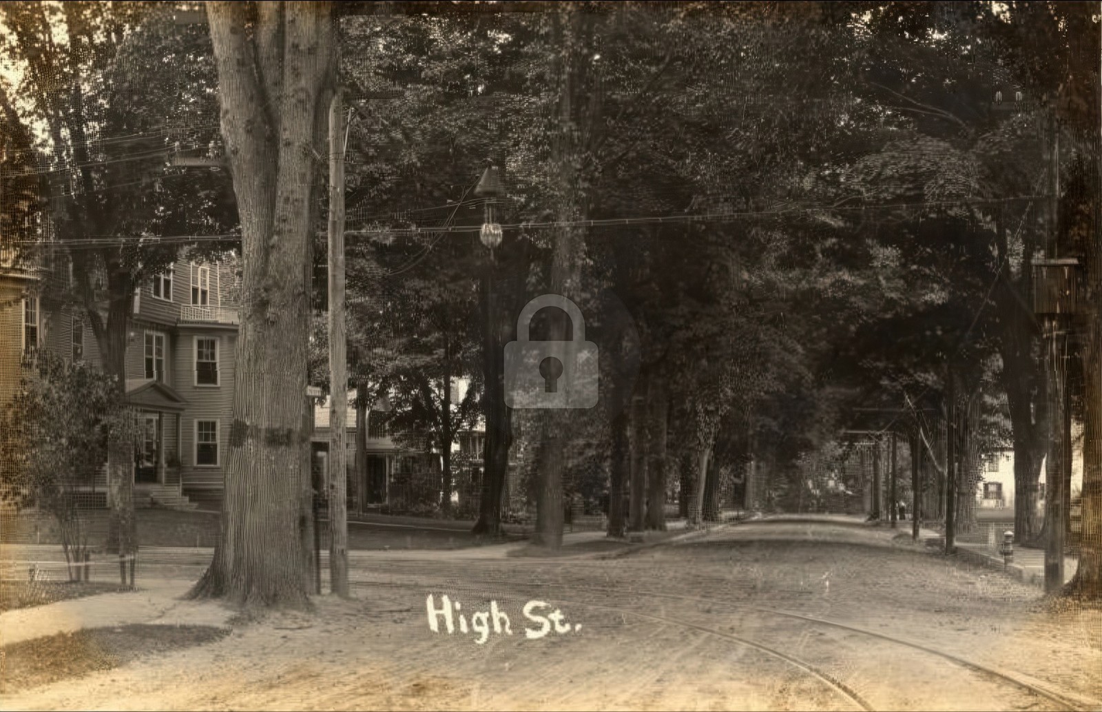High St., Brattleboro VT Vermont RPPC Photo Postcard COPY High St., Brattleboro VT Vermont RPPC Photo Postcard COPY