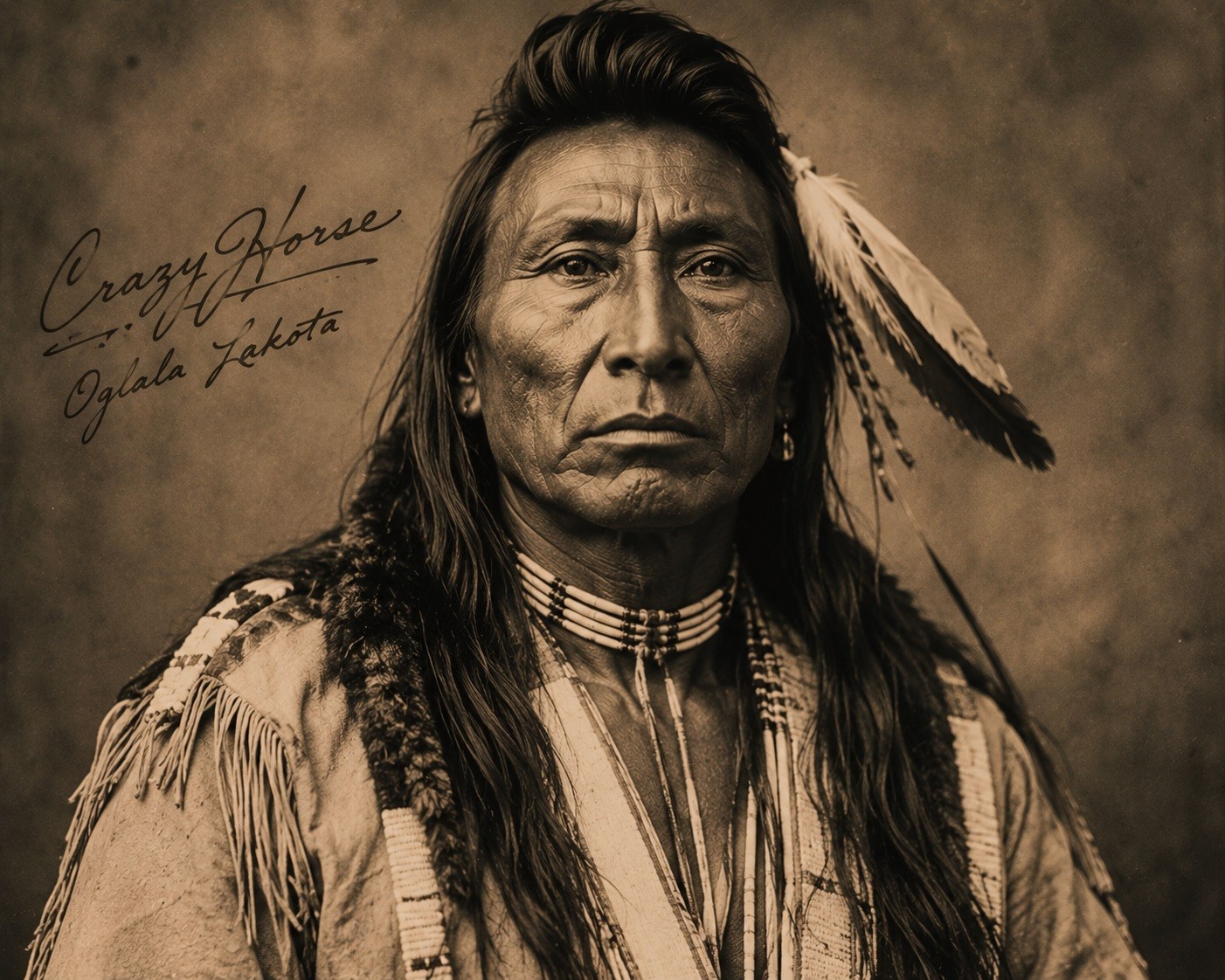 pt244 Crazy Horse Chief Native American \