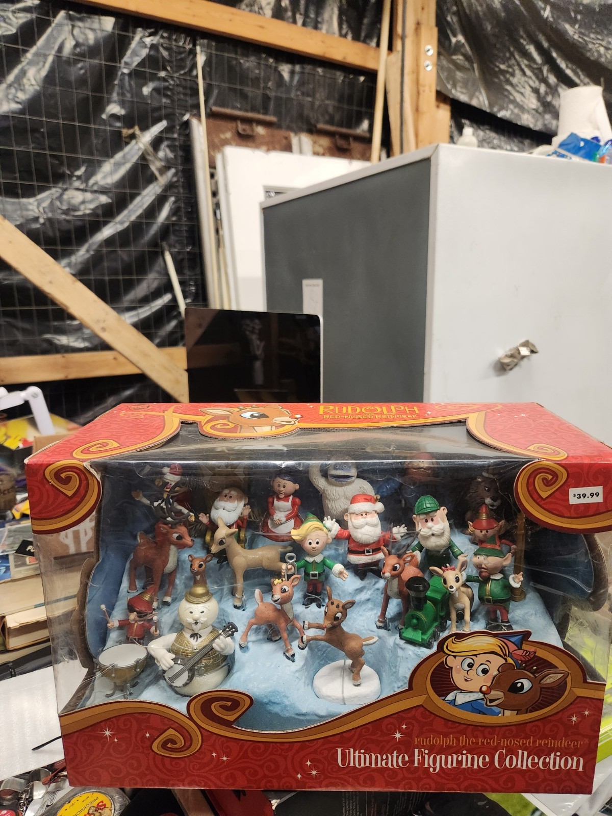 Rudolph the red nose reindeer forever fun figurine set