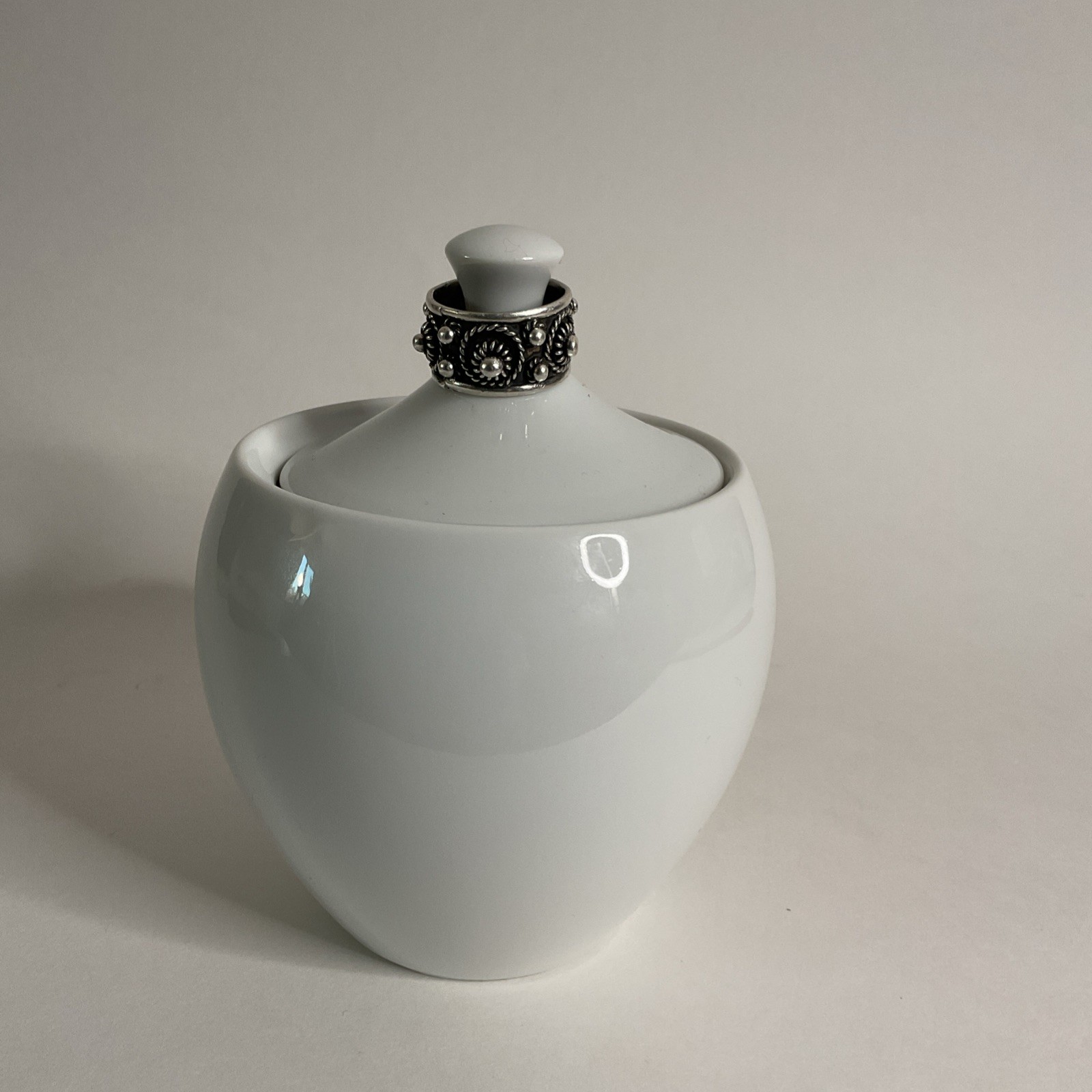 Vintage Style House Sugar Bowl 