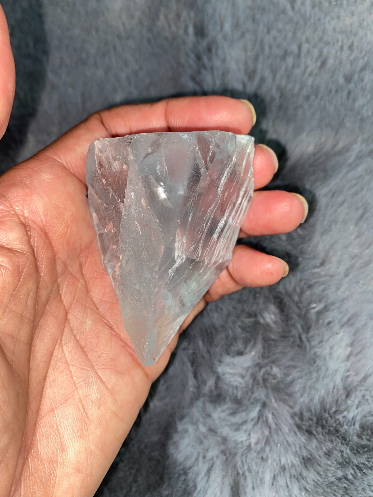 192 gram Very Light Blue Fluorite