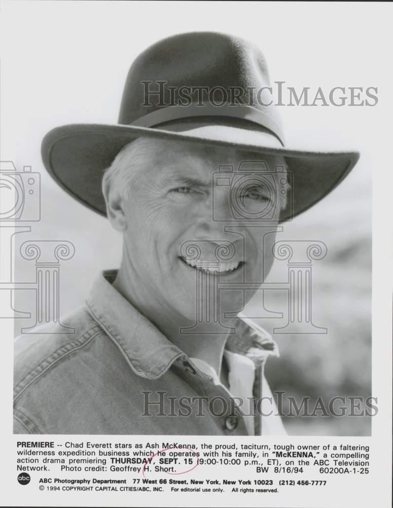 1994 Press Photo Chad Everett in a scene on \