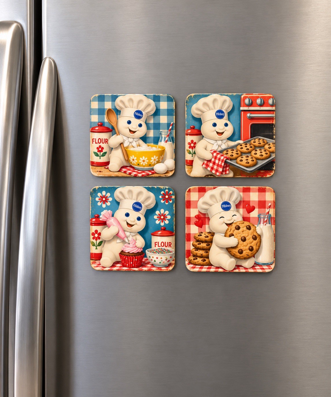 Pillsbury doughboy magnets