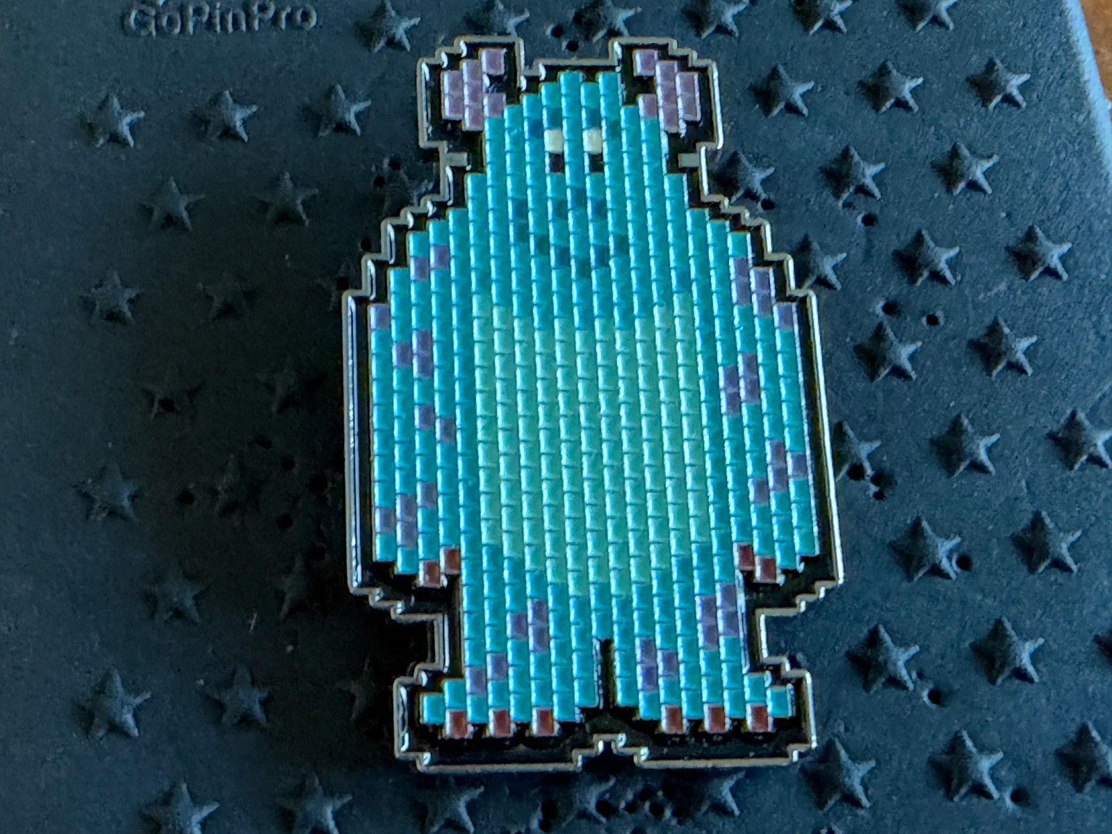 Miniso Disney Pixel Metal Badge Mystery Monsters Inc Sulley Pin