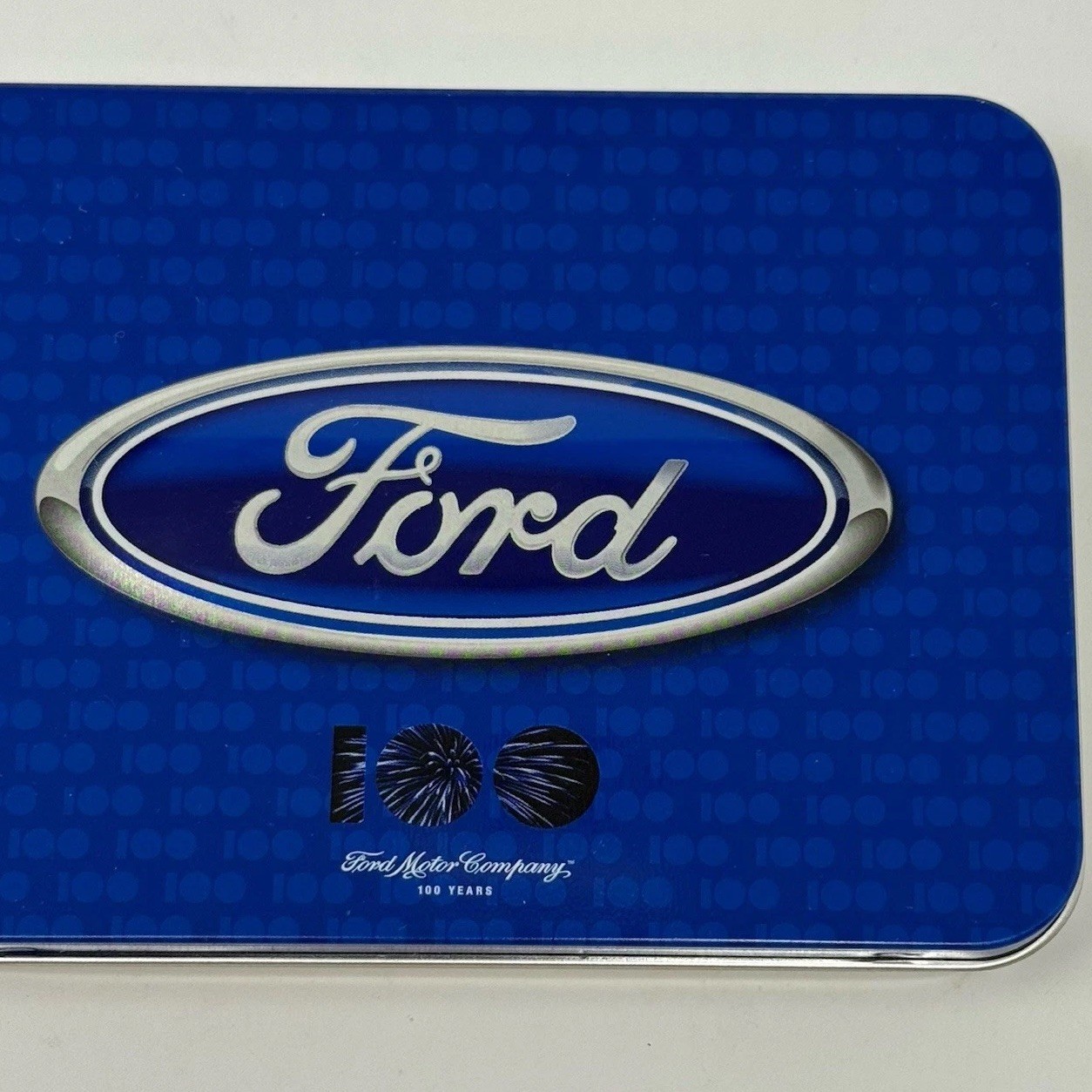 New Ford 100th Anniversary Playing Cards (2sets) In Metal Case