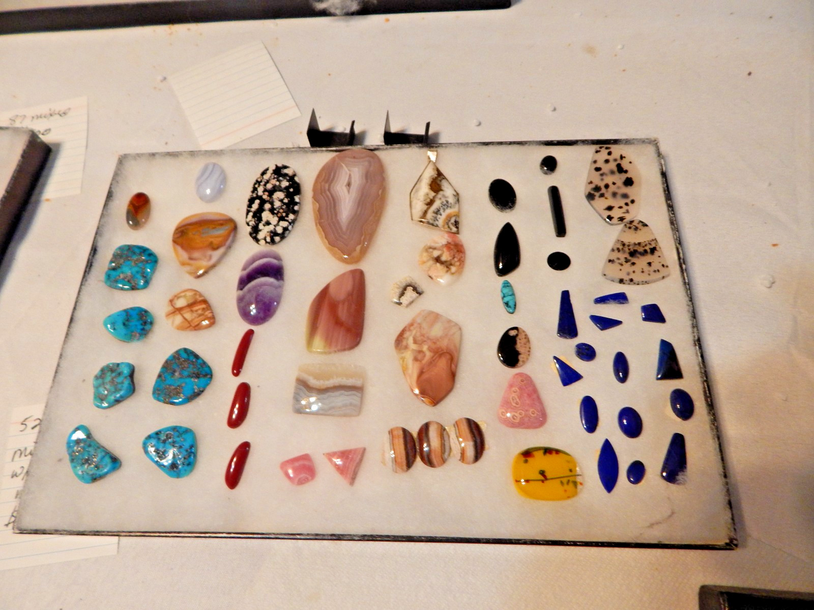 52 Pc. Highly Polished Cabochon Lot - See List 52 Pc. Highly Polished Cabochon Lot - See List
