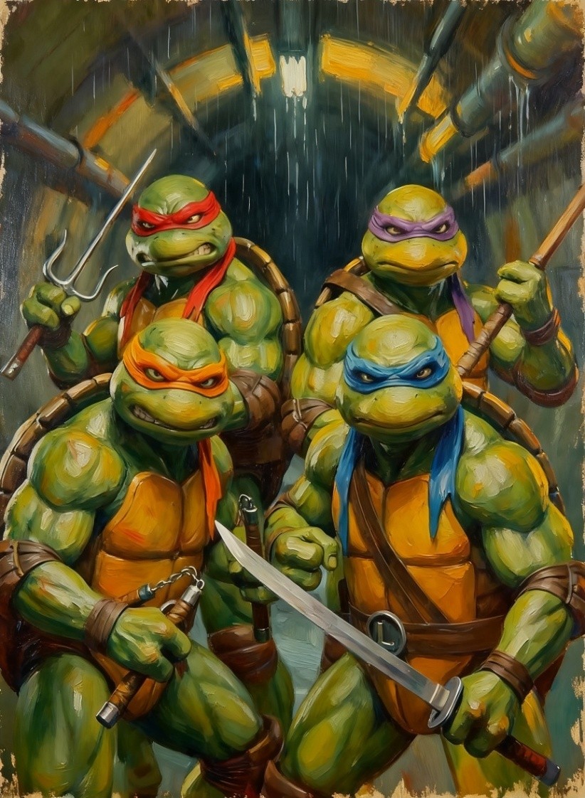 Teenage Mutant Ninja Turtles TMNT Limited Artist Signed Trading Card /30