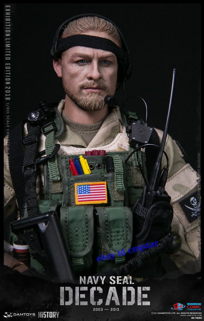2018 SHCC DAMTOYS 1/6 DECADE NAVY SEAL 2003-2013 Figure Dam 78060 Model