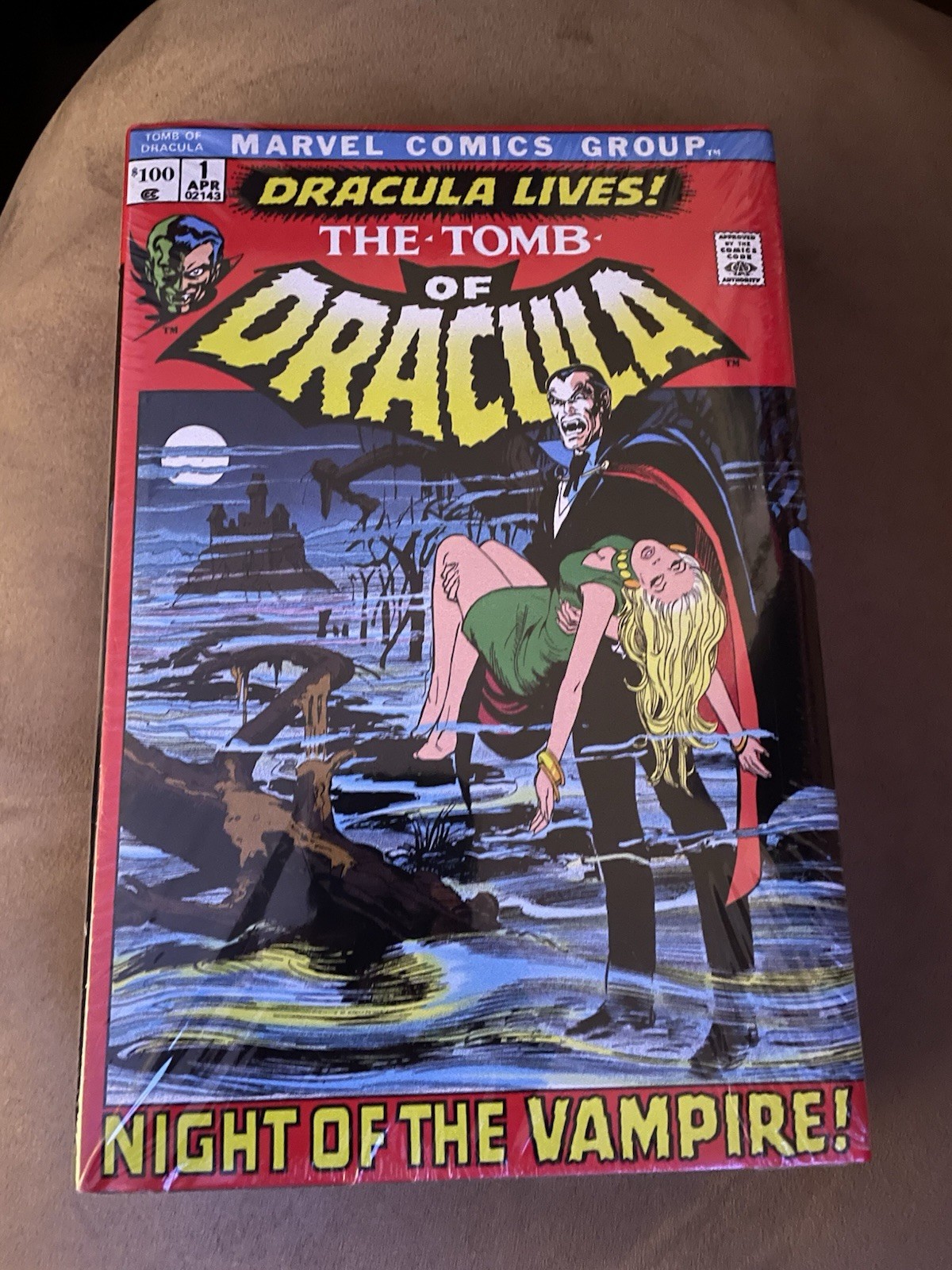 The Tomb of Dracula Hardcover Book