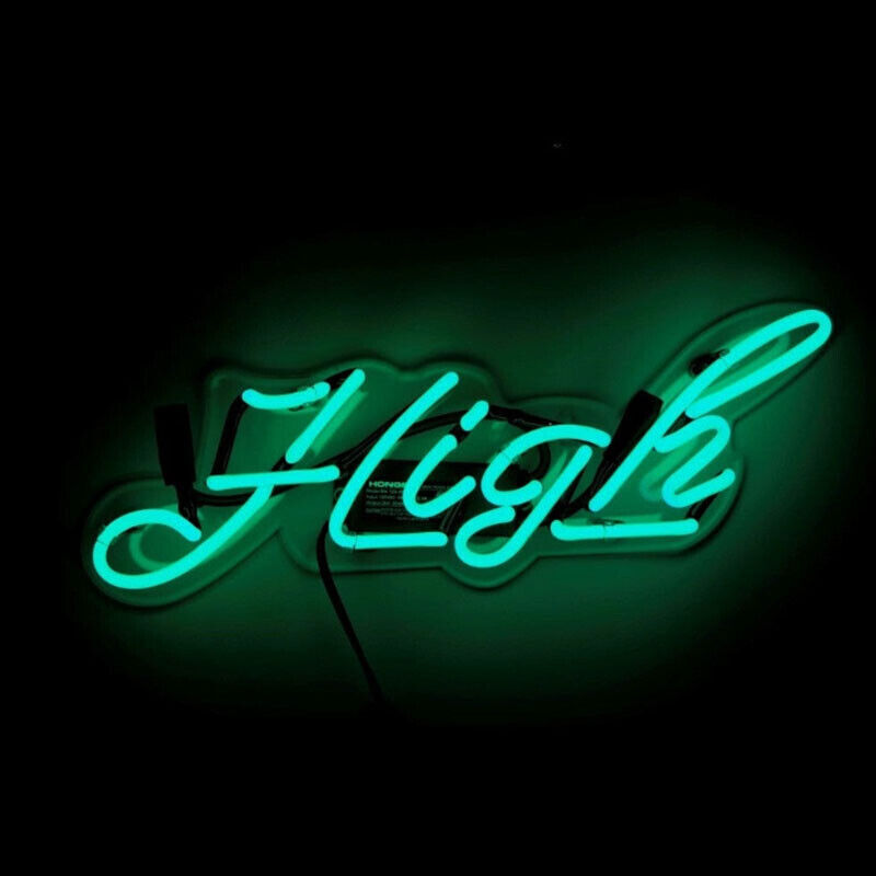 High Neon Light Letter Sign Home Room Man Cave Decoration Artwork Gift 20