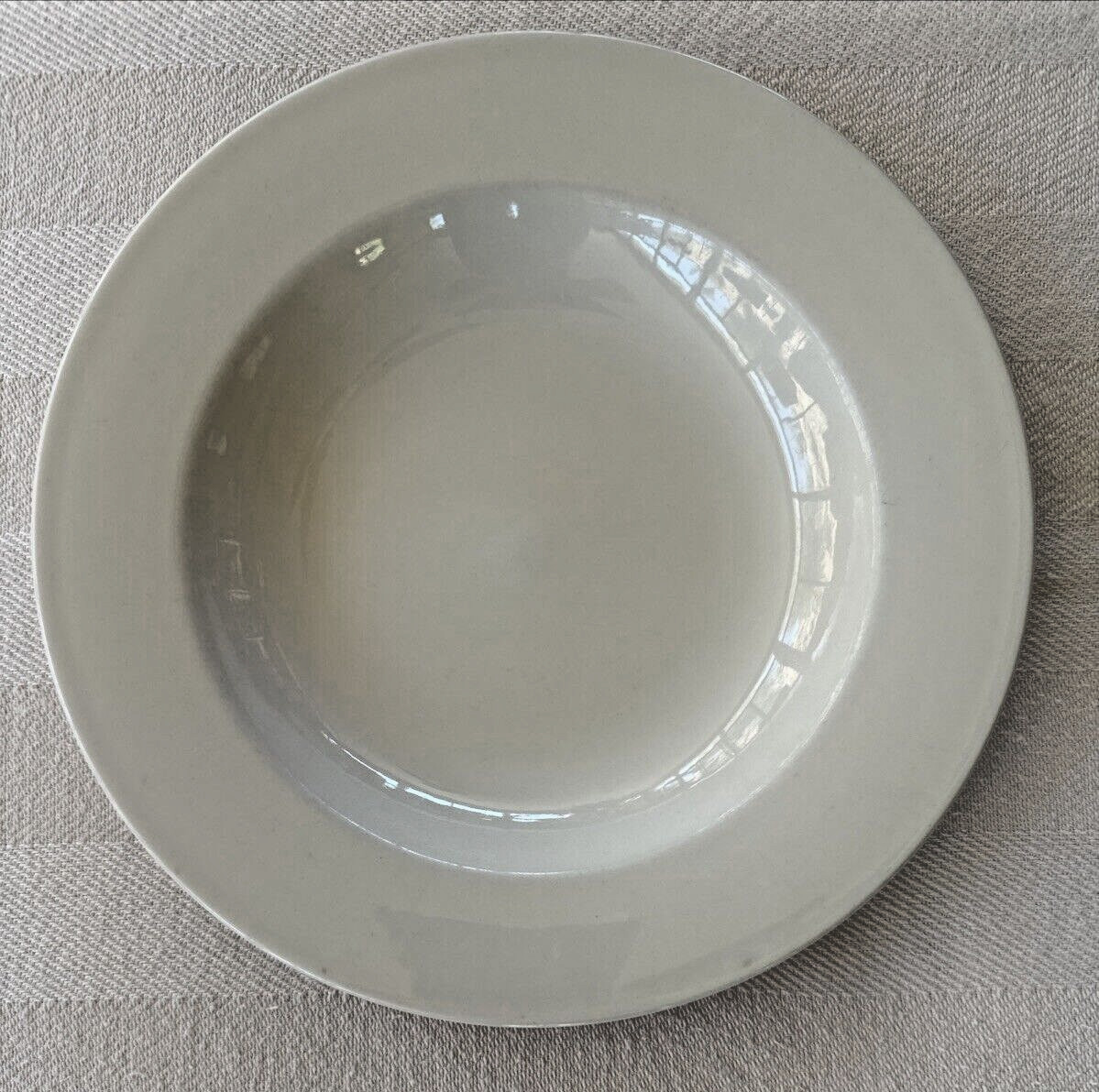 Homer Laughlin White Diner Plate 11\