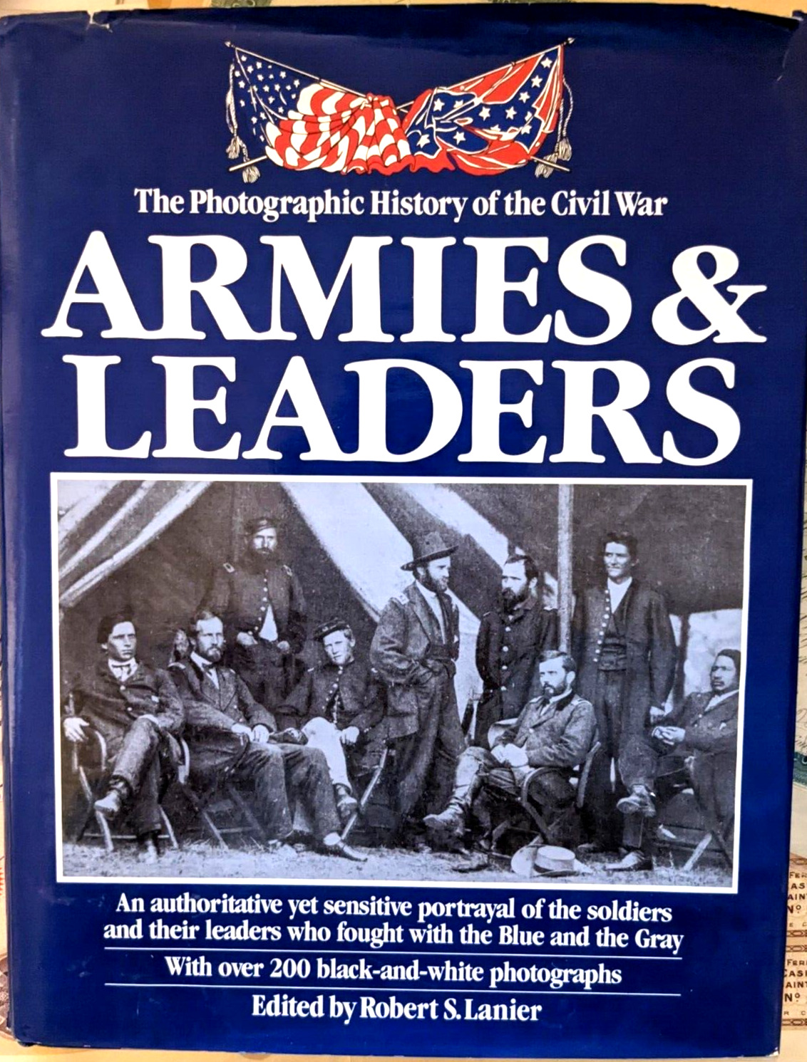 ARMIES & LEADERS, Fine, 1983, Photographic History of the Civil War, Collectable