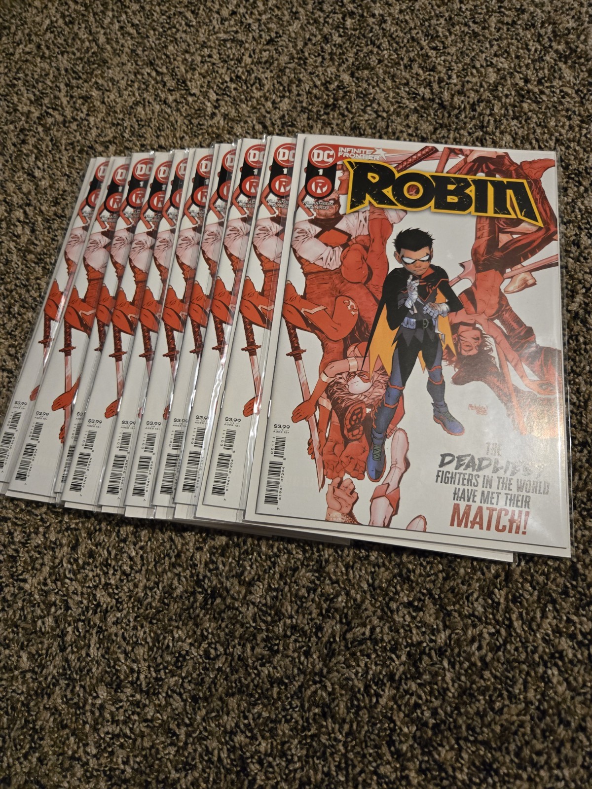 Robin #1 (X10) Gleb Melnikov Cover (DC Comics June 2021)