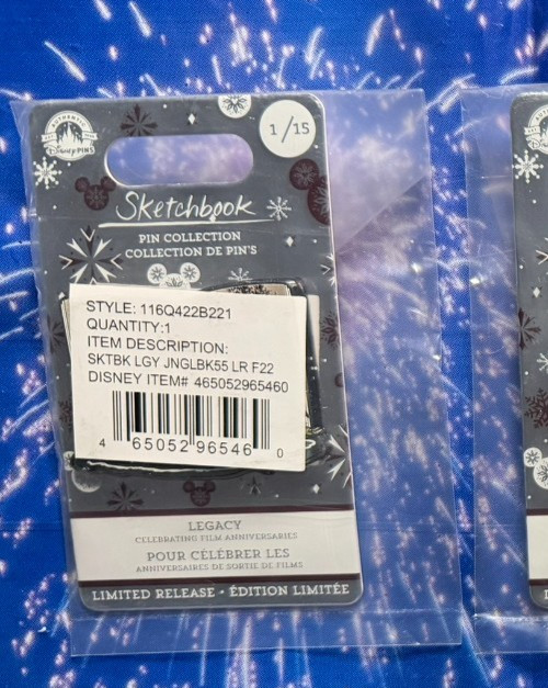Disney 2022 Legacy Sketchbook Pin Collection NIB YOU PICK