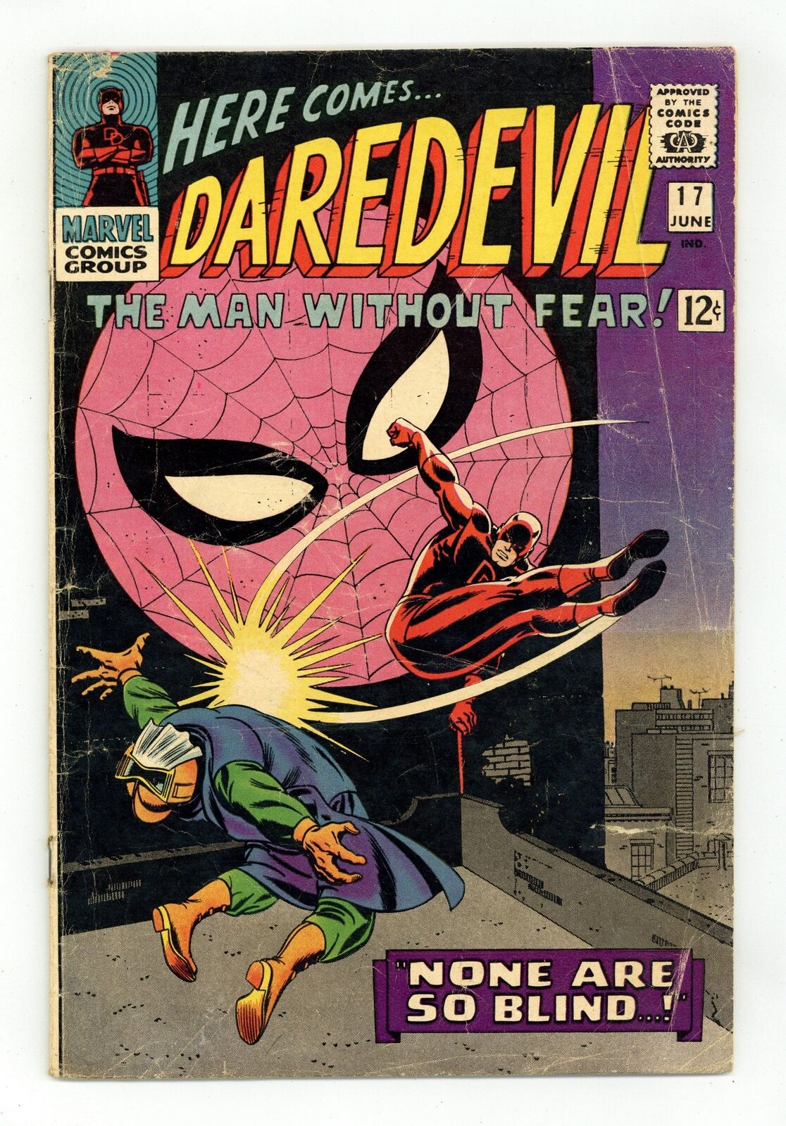 Daredevil #17 GD- 1.8 1966