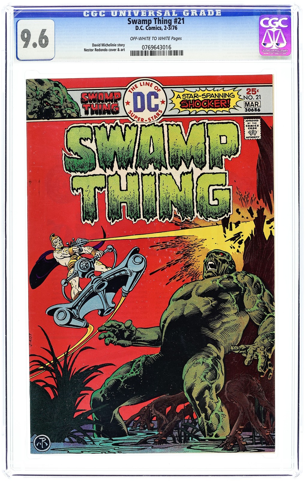 Swamp Thing #21 CGC 9.6 1976 0769643016