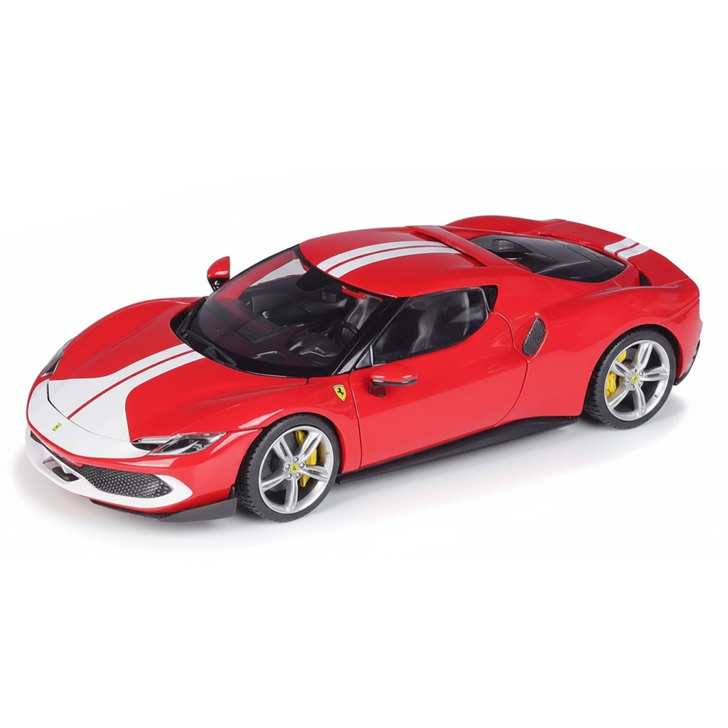 1:18 Ferrari 296 GTB Assetto Fiorano V6 Hybrid Track Alloy Car Model Diecast