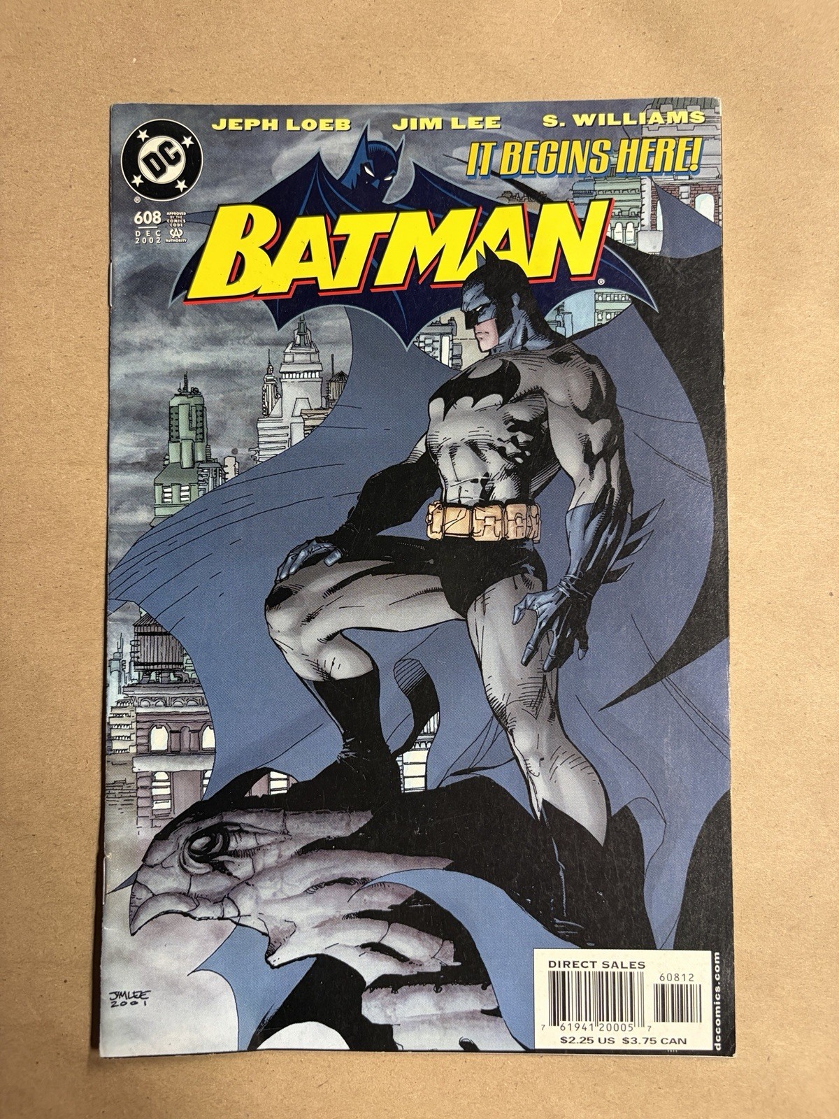 Batman #608 2002 2nd Print Jim Lee Cover Variant Hush DC Comics
